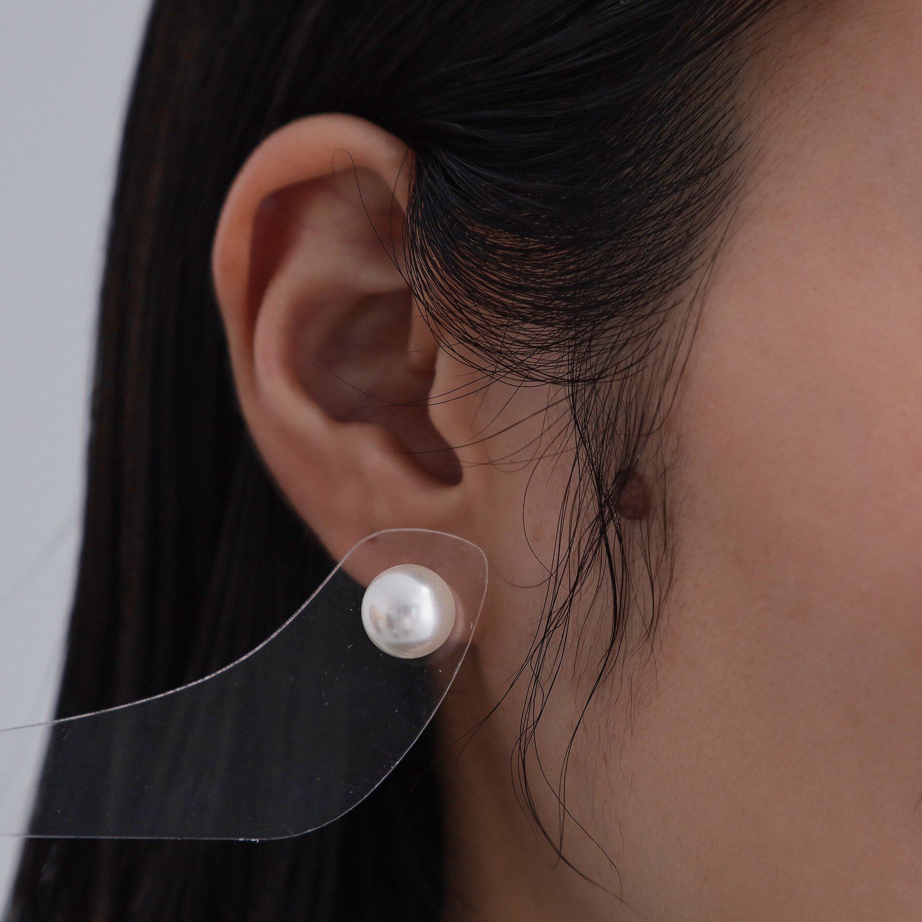 OPAQUE.CLIP「フェイクパールピアス」|ピアス|