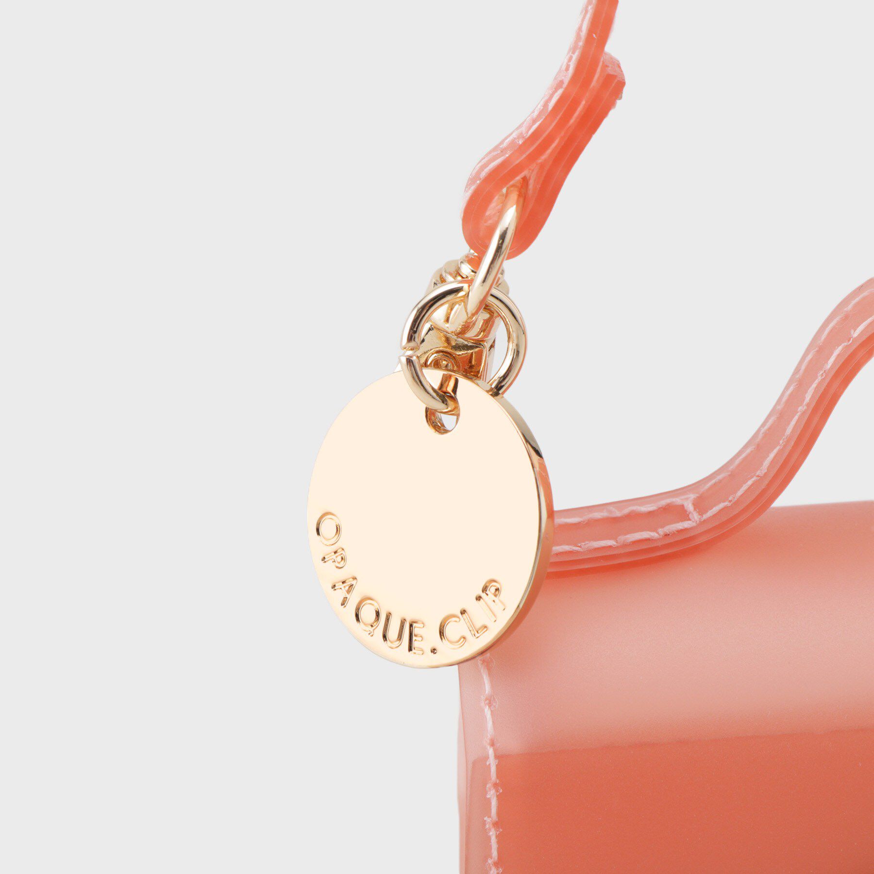 OPAQUE.CLIP「ジェリークリアミニBAGチャーム」|キーケース|