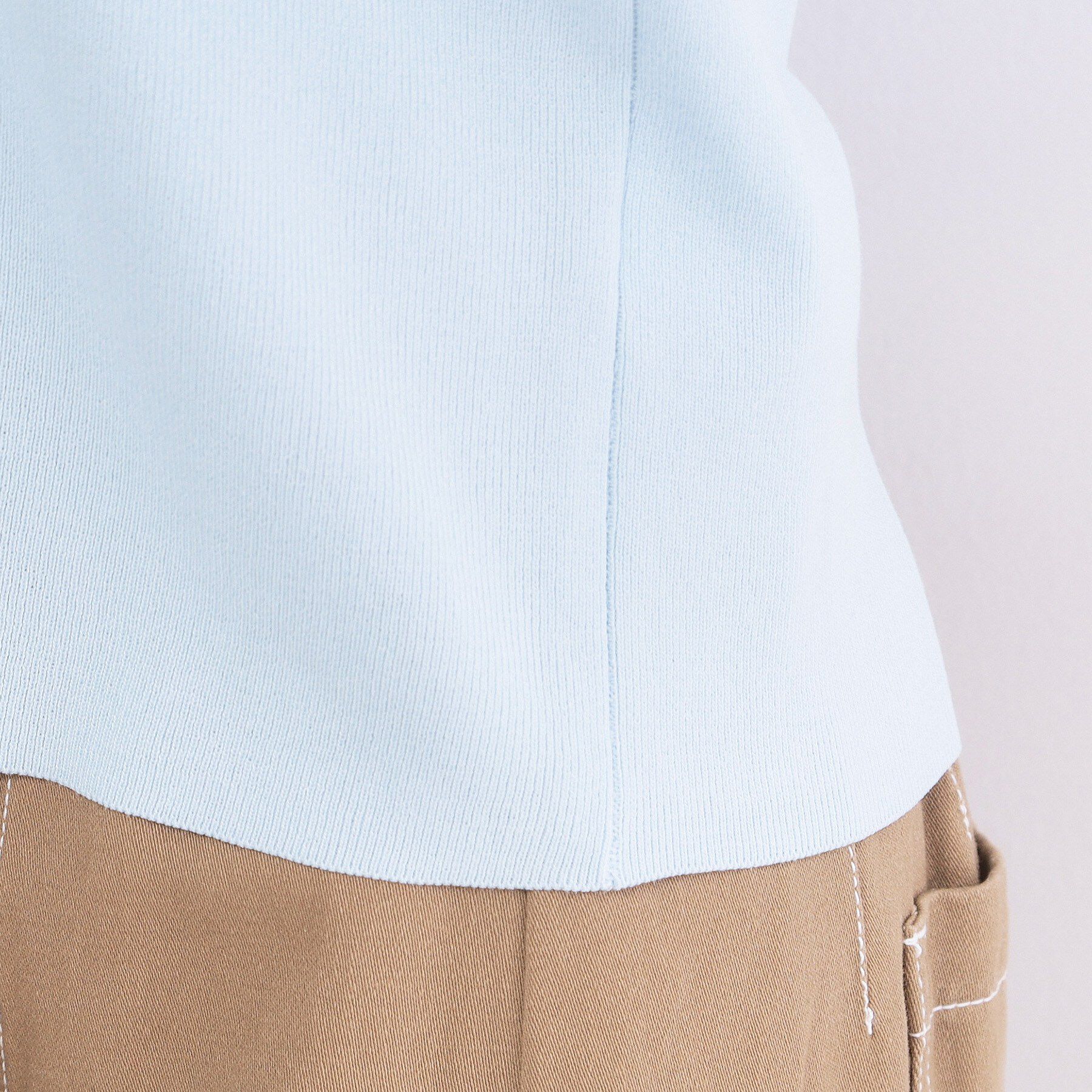 OPAQUE.CLIP「ビジューモチーフニット【洗える】」|ニット・セーター|