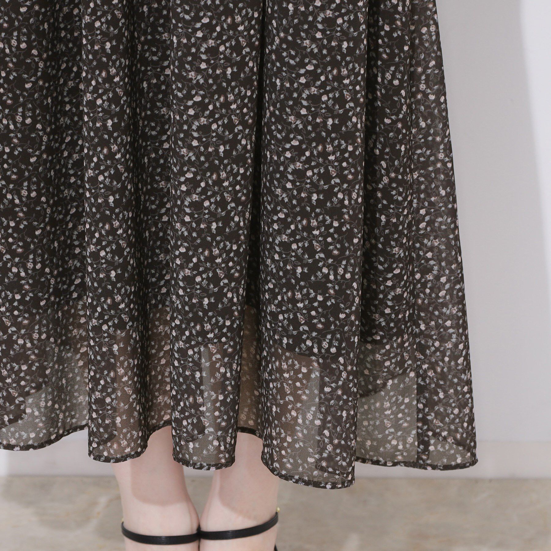 Couture broach「【一枚で着映える・楽ちん・ドライタッチ】フリルスリーブワンピース」|ワンピース|