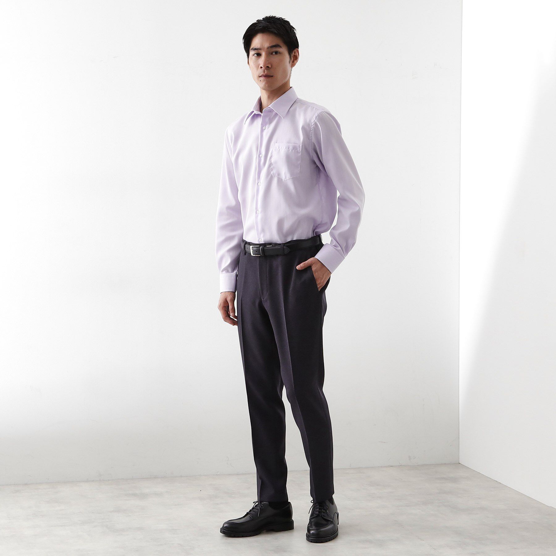 THE SHOP TK「ドレスヘリンボーンシャツ」|シャツ・ブラウス|