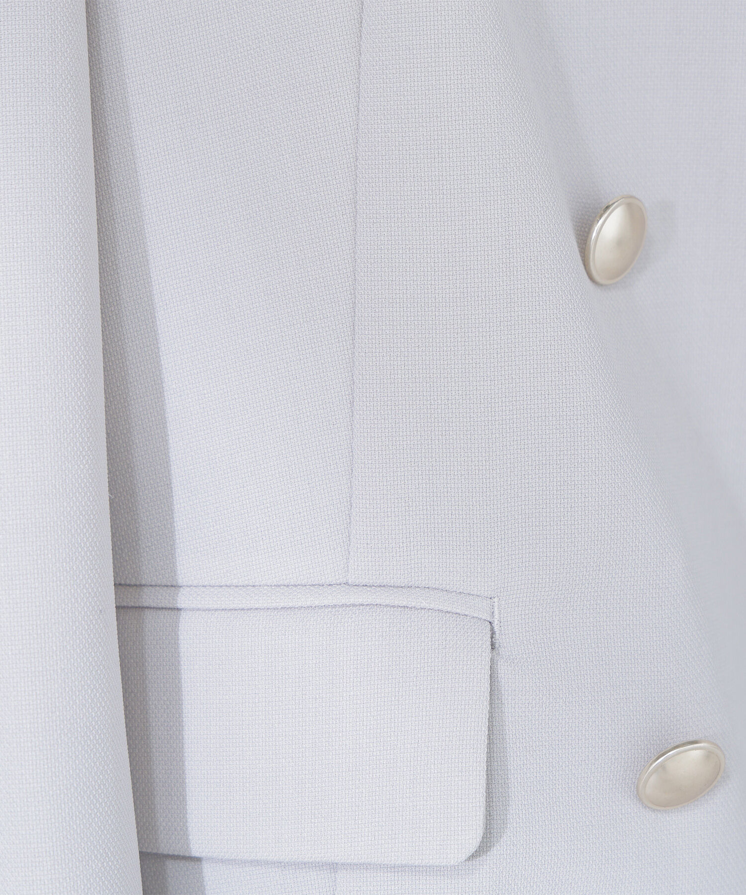  「リネンライクダブルブレストボクシージャケット」|ブルゾン・スタジャン|