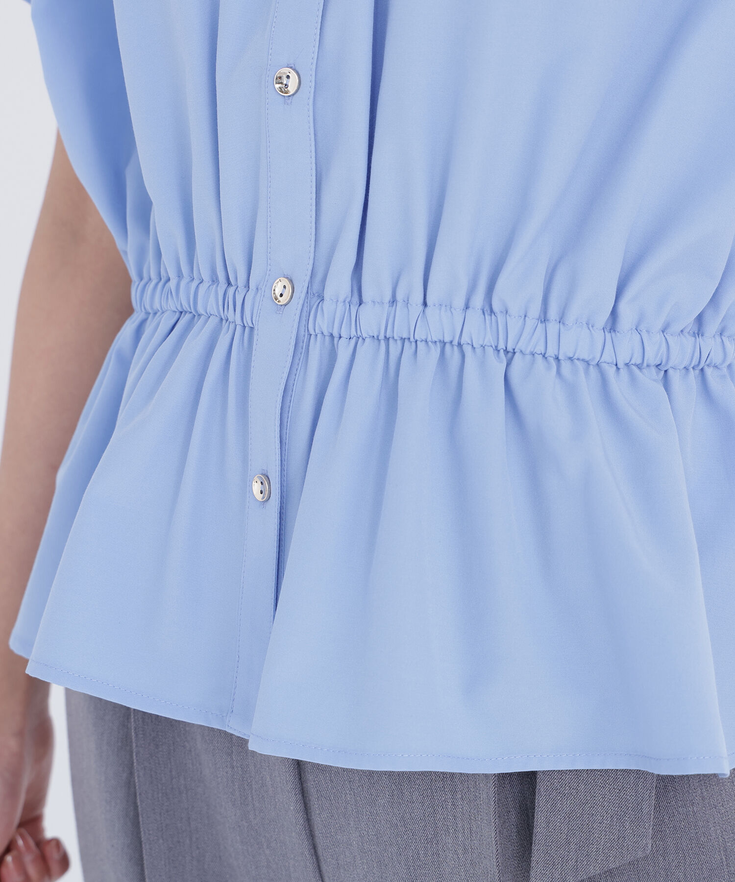  「きゅっとふわっと。全部盛りブラウス」|シャツ・ブラウス|