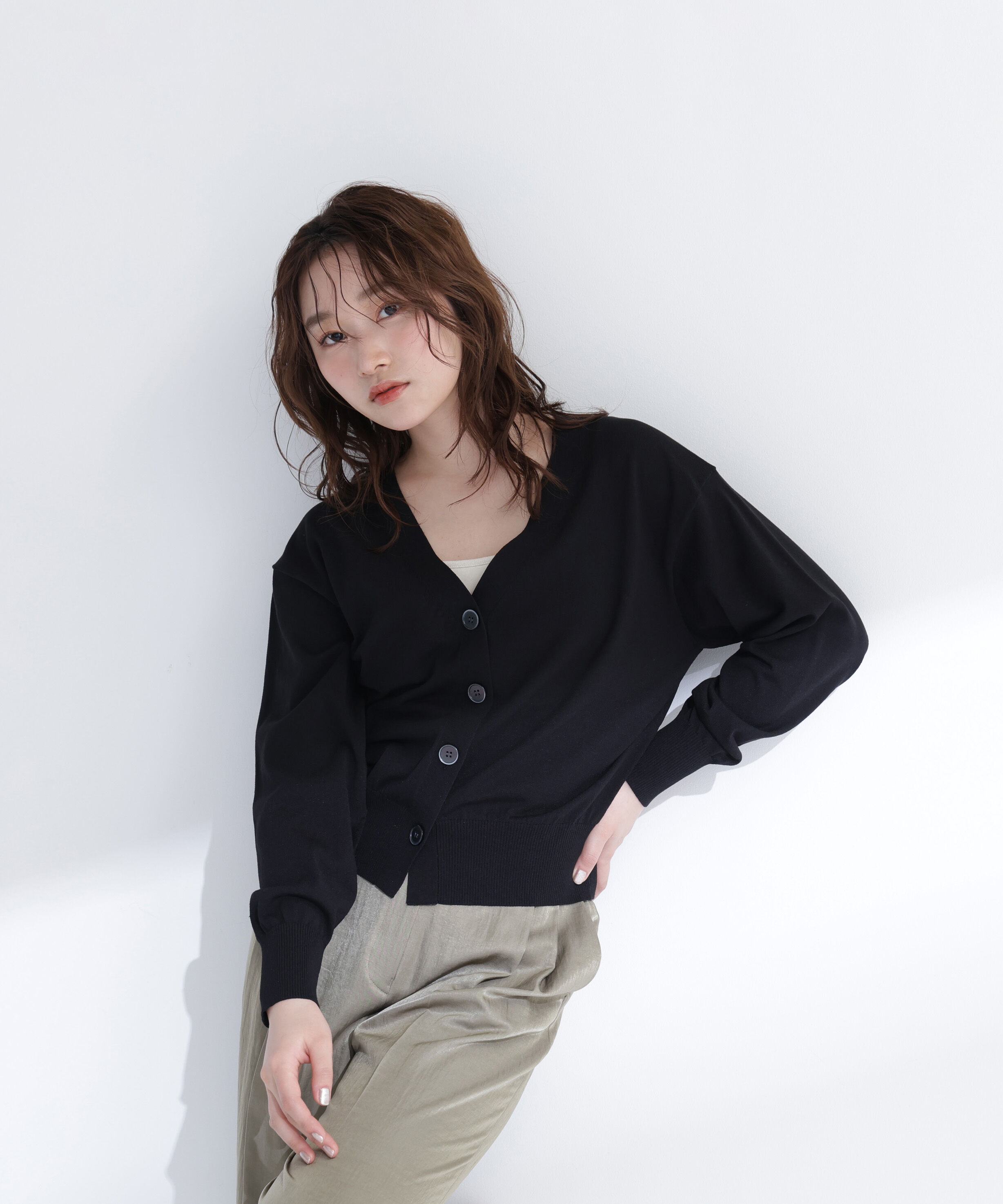  「毎日頼れる！右腕カーデ」|ニット・セーター|