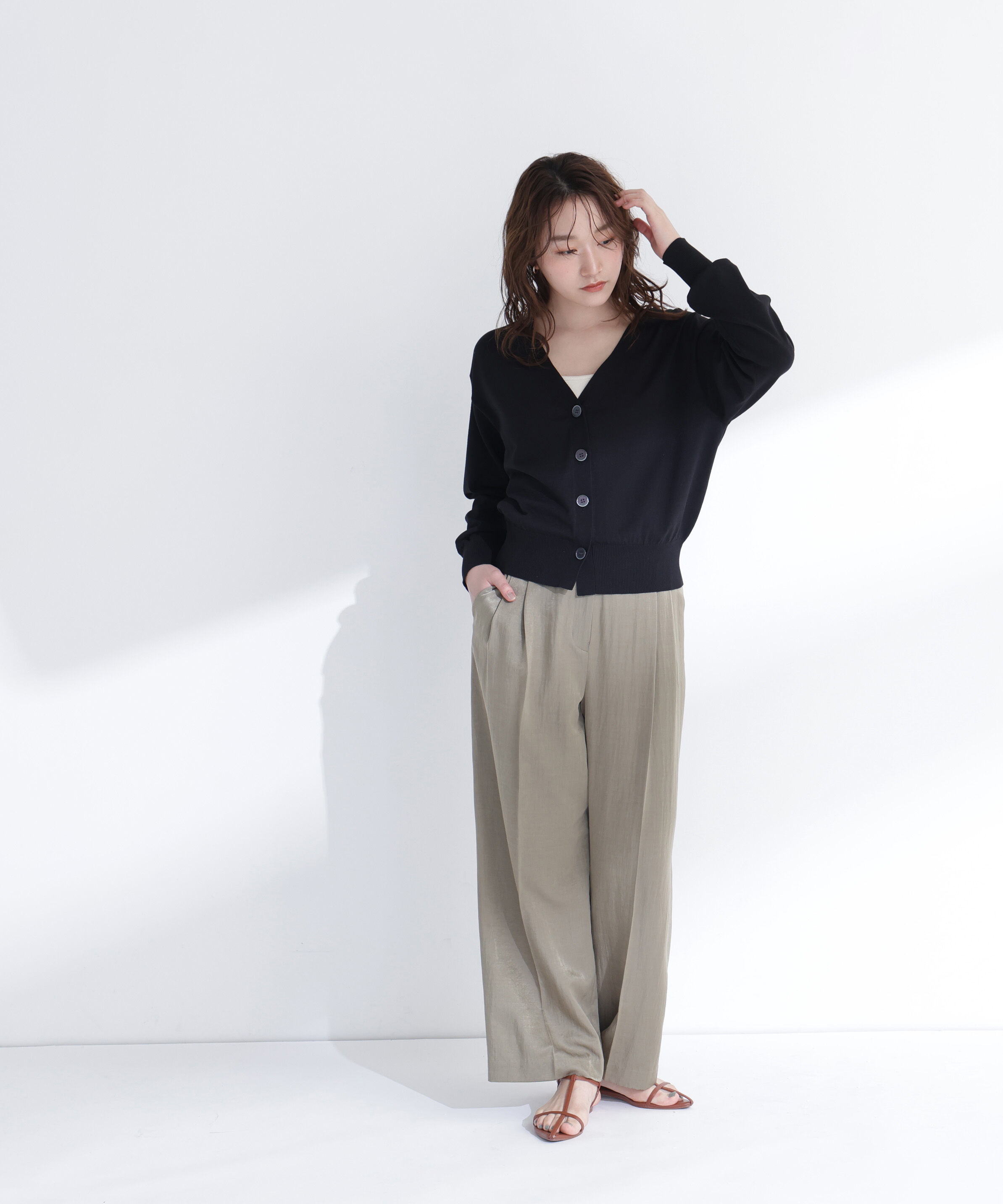  「毎日頼れる！右腕カーデ」|ニット・セーター|