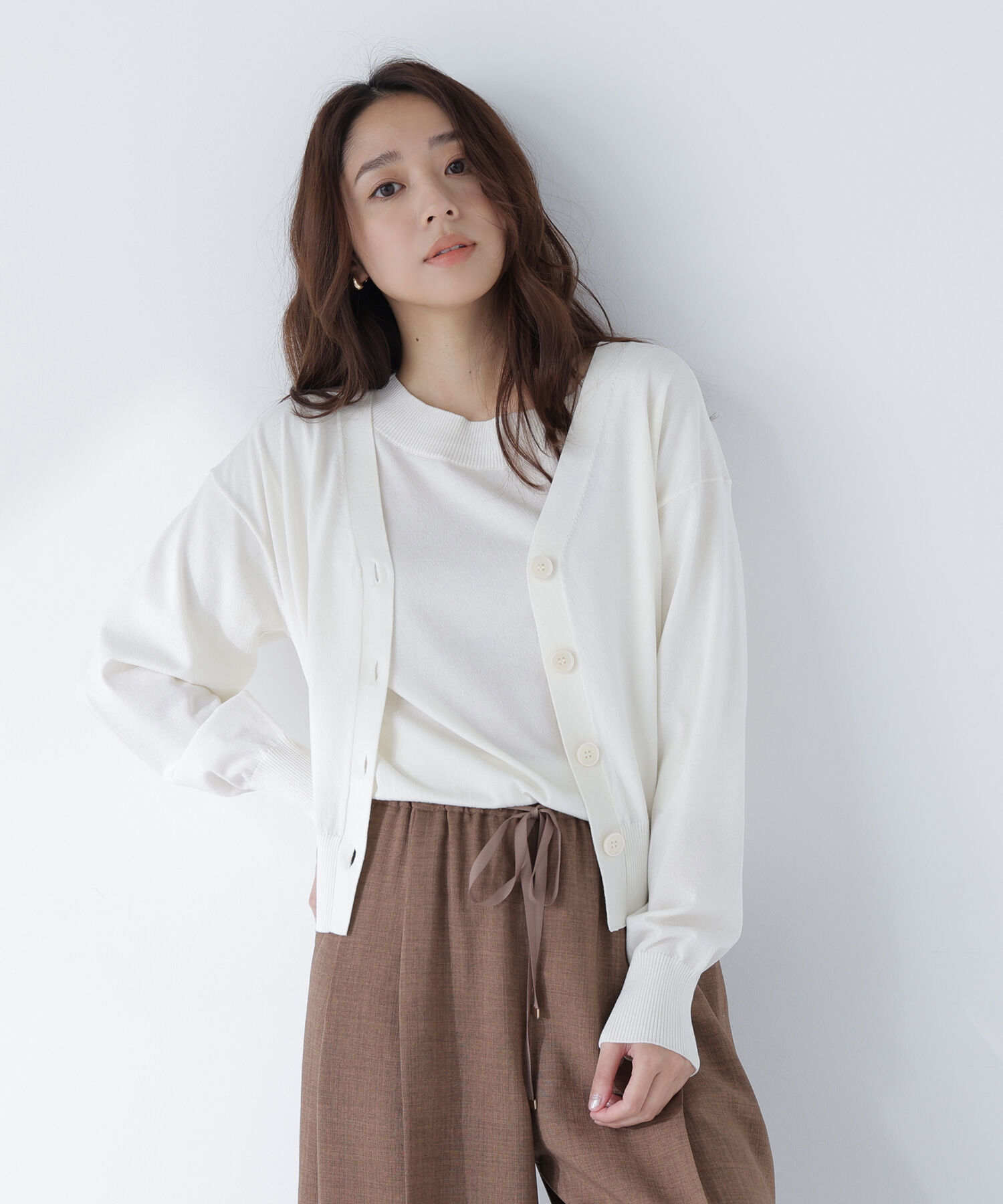  「毎日頼れる！右腕カーデ」|ニット・セーター|