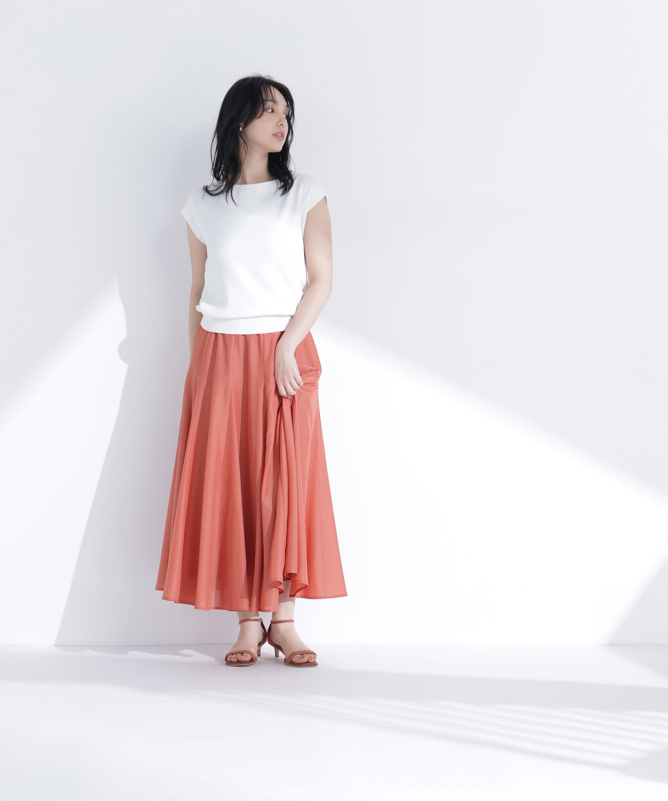  「総針ベーシックニット ボートネック」|ニット・セーター|