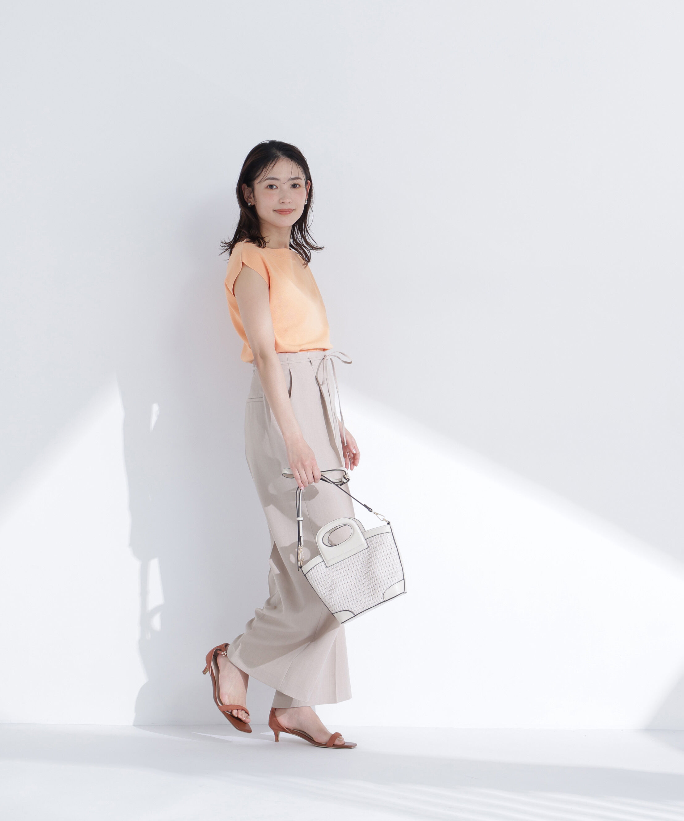  「総針ベーシックニット ボートネック」|ニット・セーター|