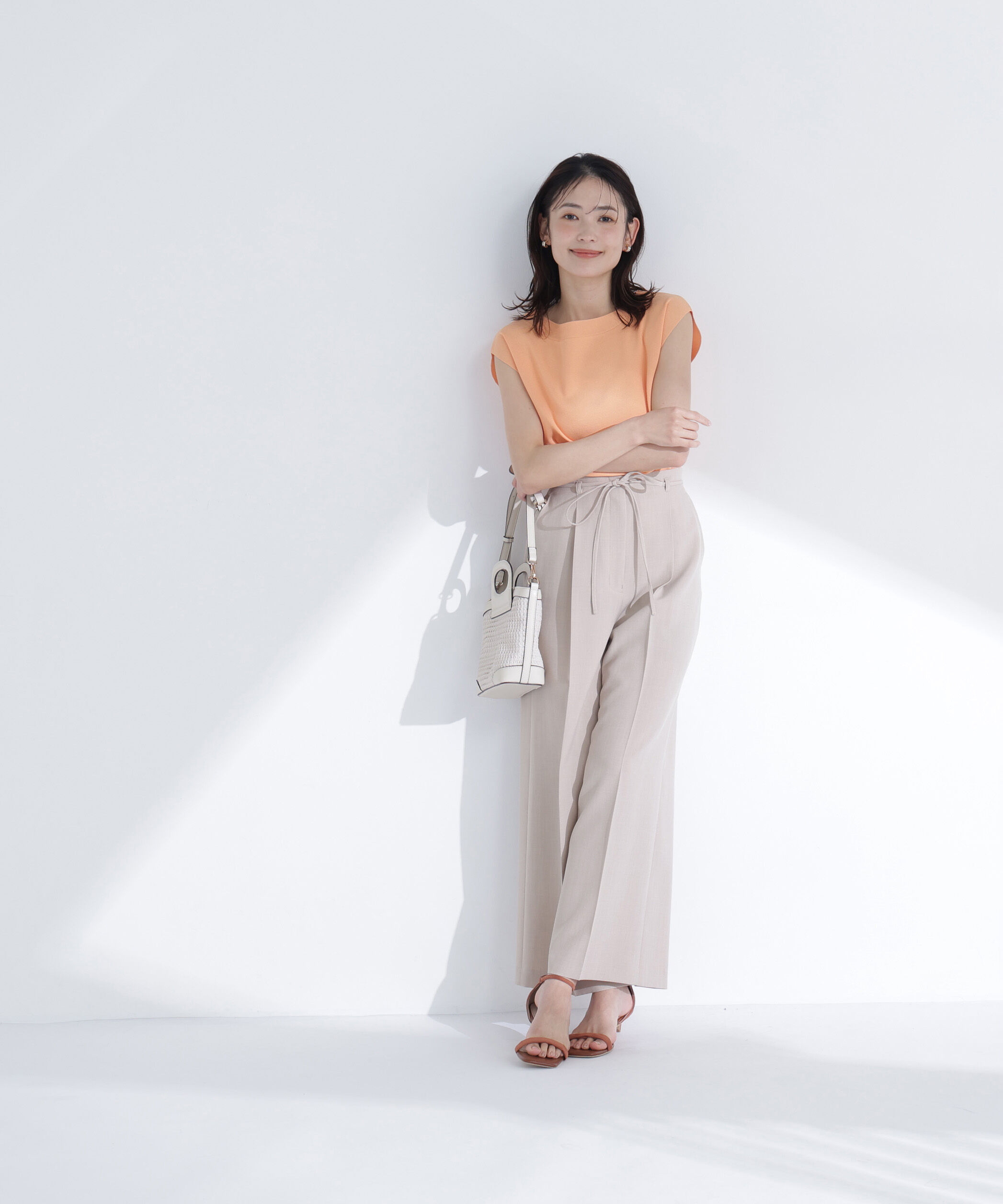  「総針ベーシックニット ボートネック」|ニット・セーター|