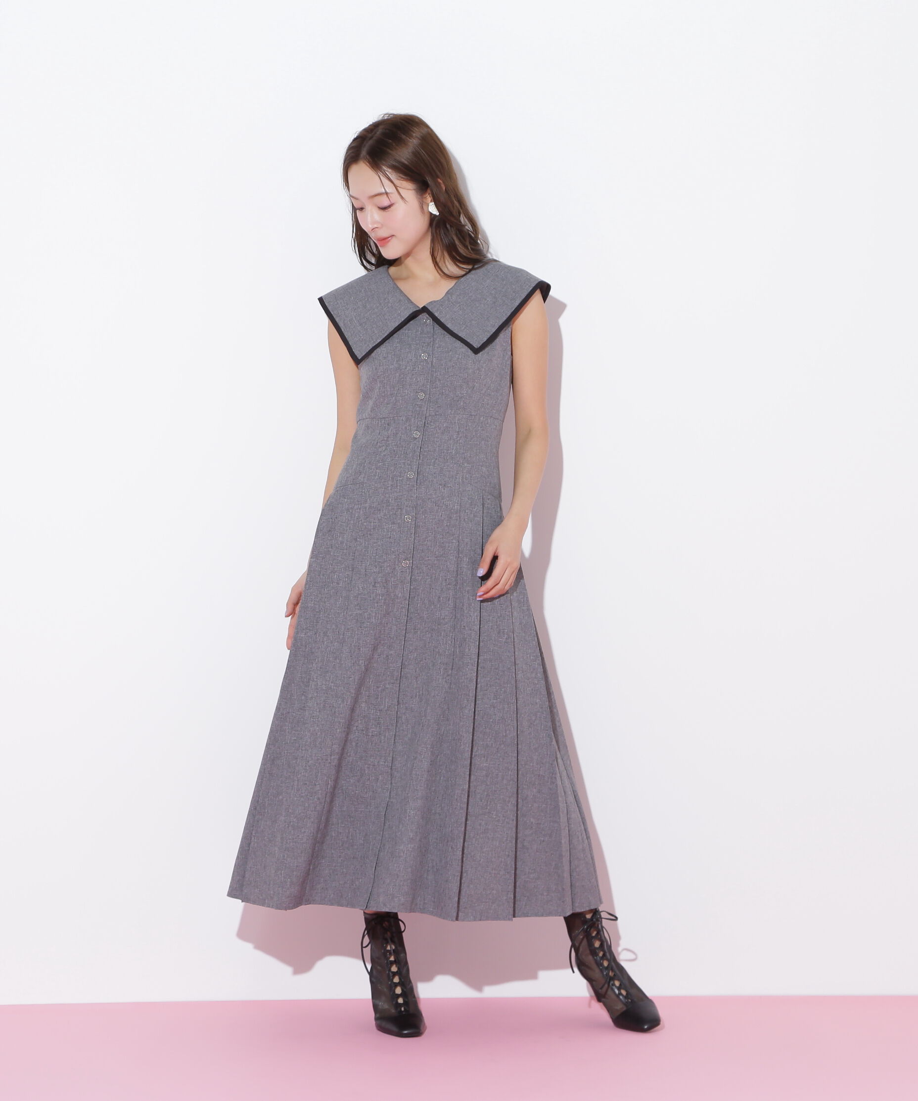  「ビッグカラーワンピース」|ワンピース|