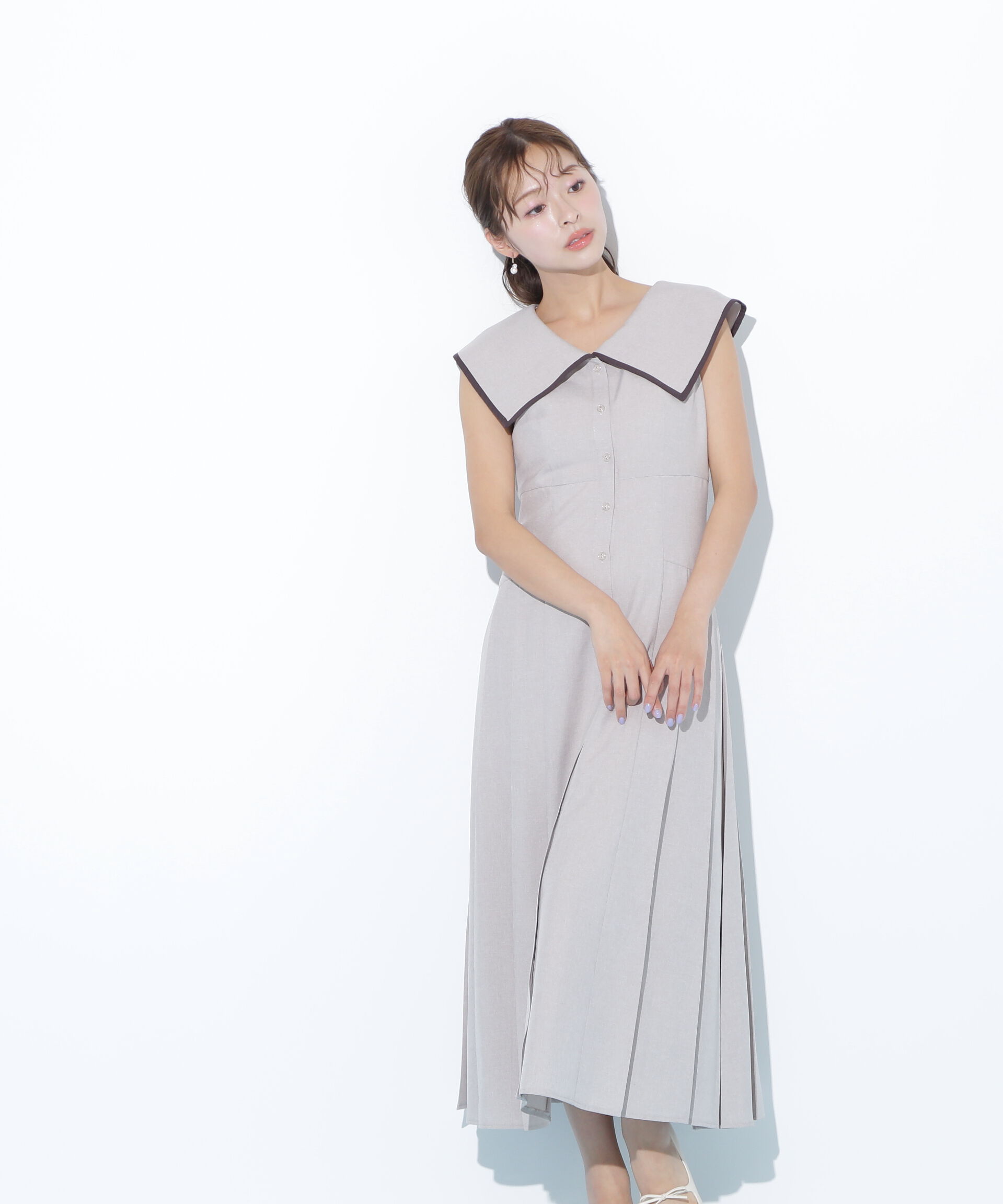  「ビッグカラーワンピース」|ワンピース|