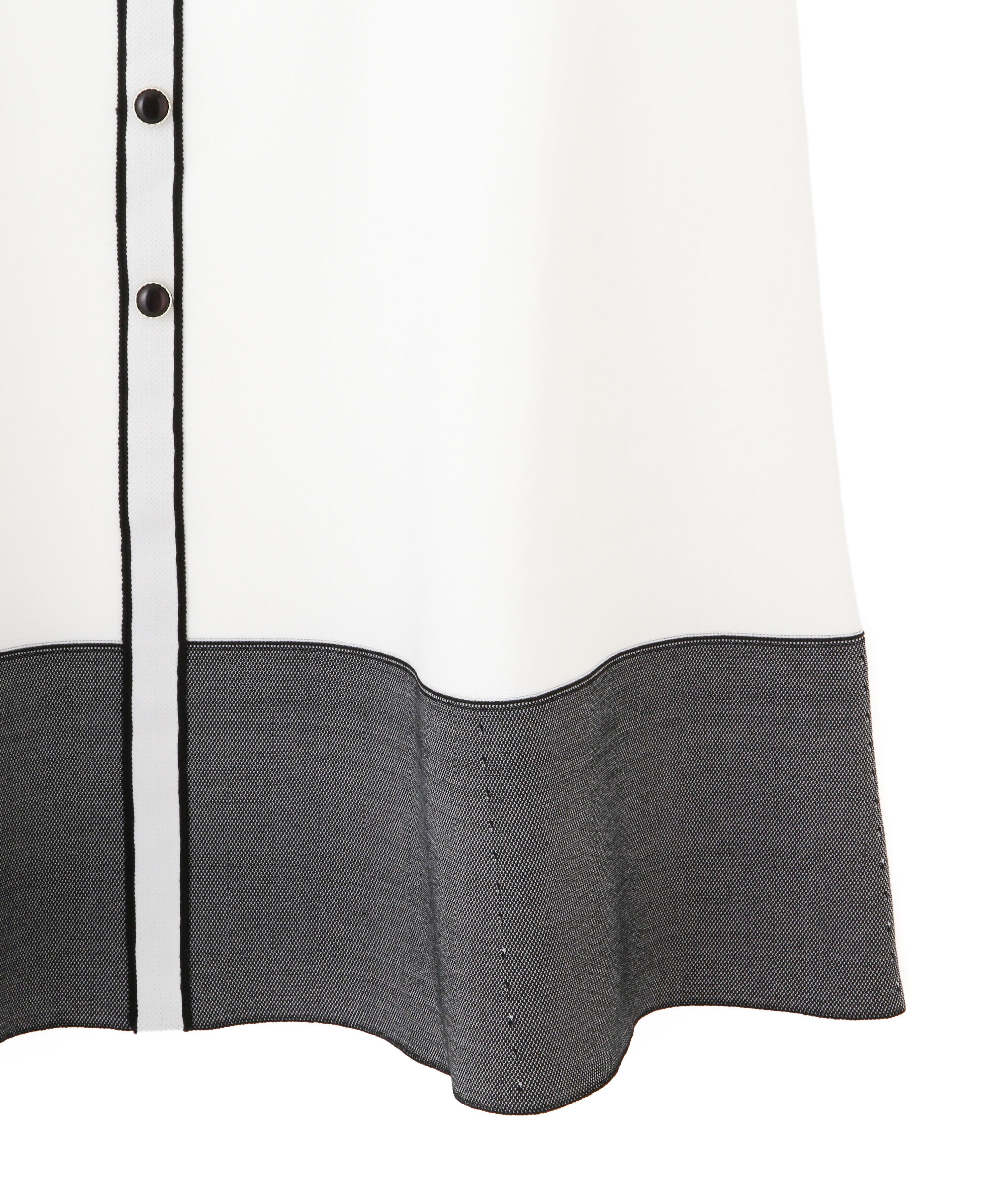  「半袖フレアニットワンピース」|ワンピース|