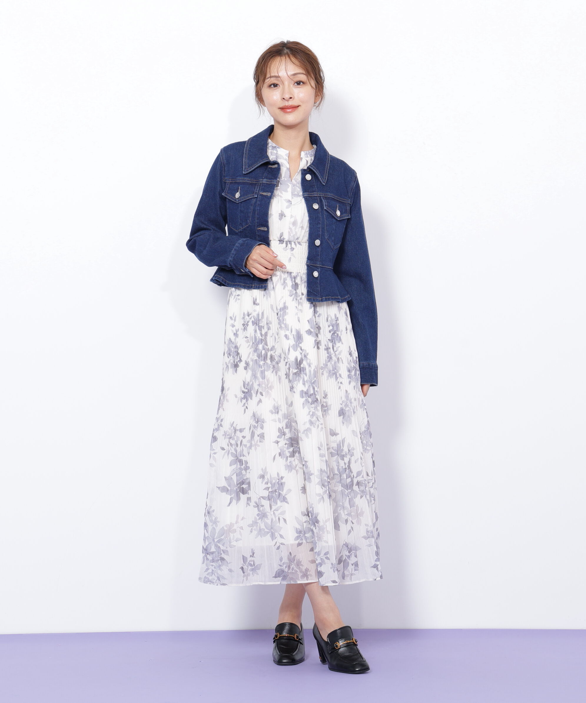  「ペプラムデニムジャケット」|その他|