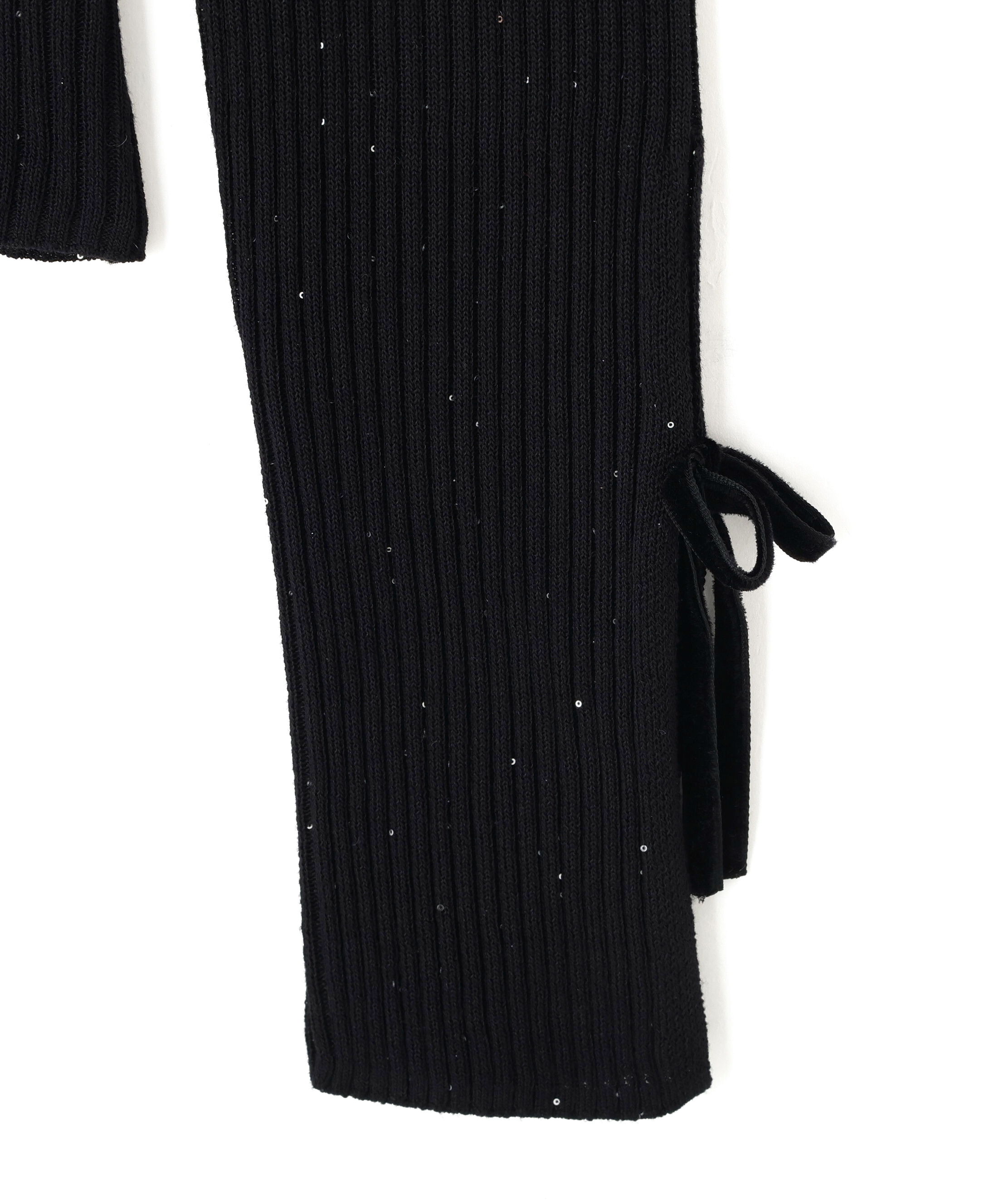  「スパンコールコンパクトリブニット」|ニット・セーター|