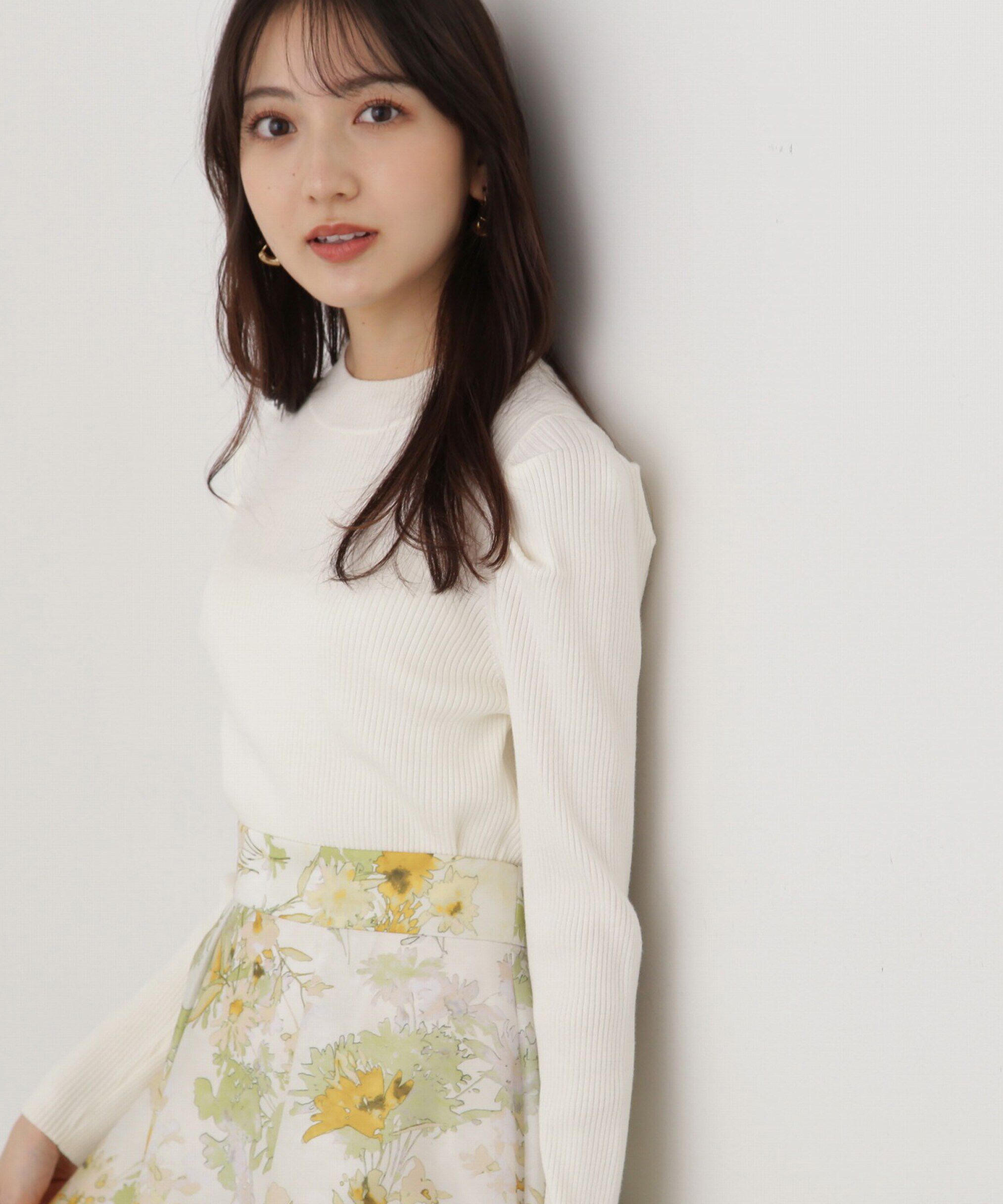 PROPORTION BODY DRESSING「パワーショルダーニット」|ニット・セーター|