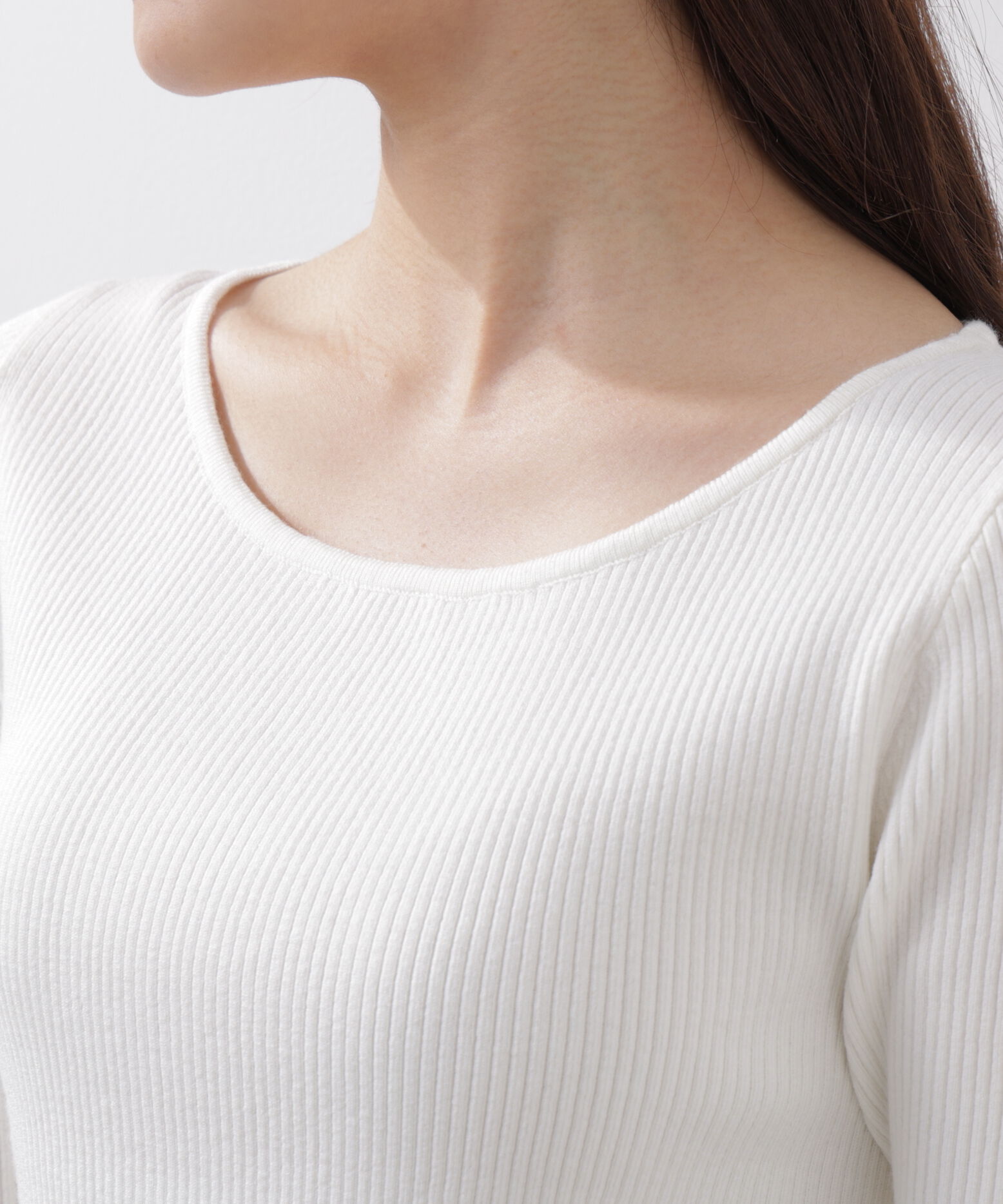 PROPORTION BODY DRESSING「バイカラーアンサンブル　26SS」|ニット・セーター|