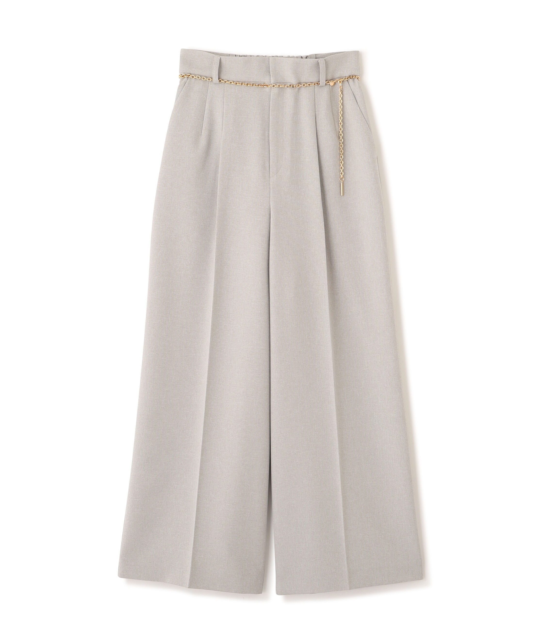 PROPORTION BODY DRESSING「チェーン付きワイドパンツ　26SS」|その他|