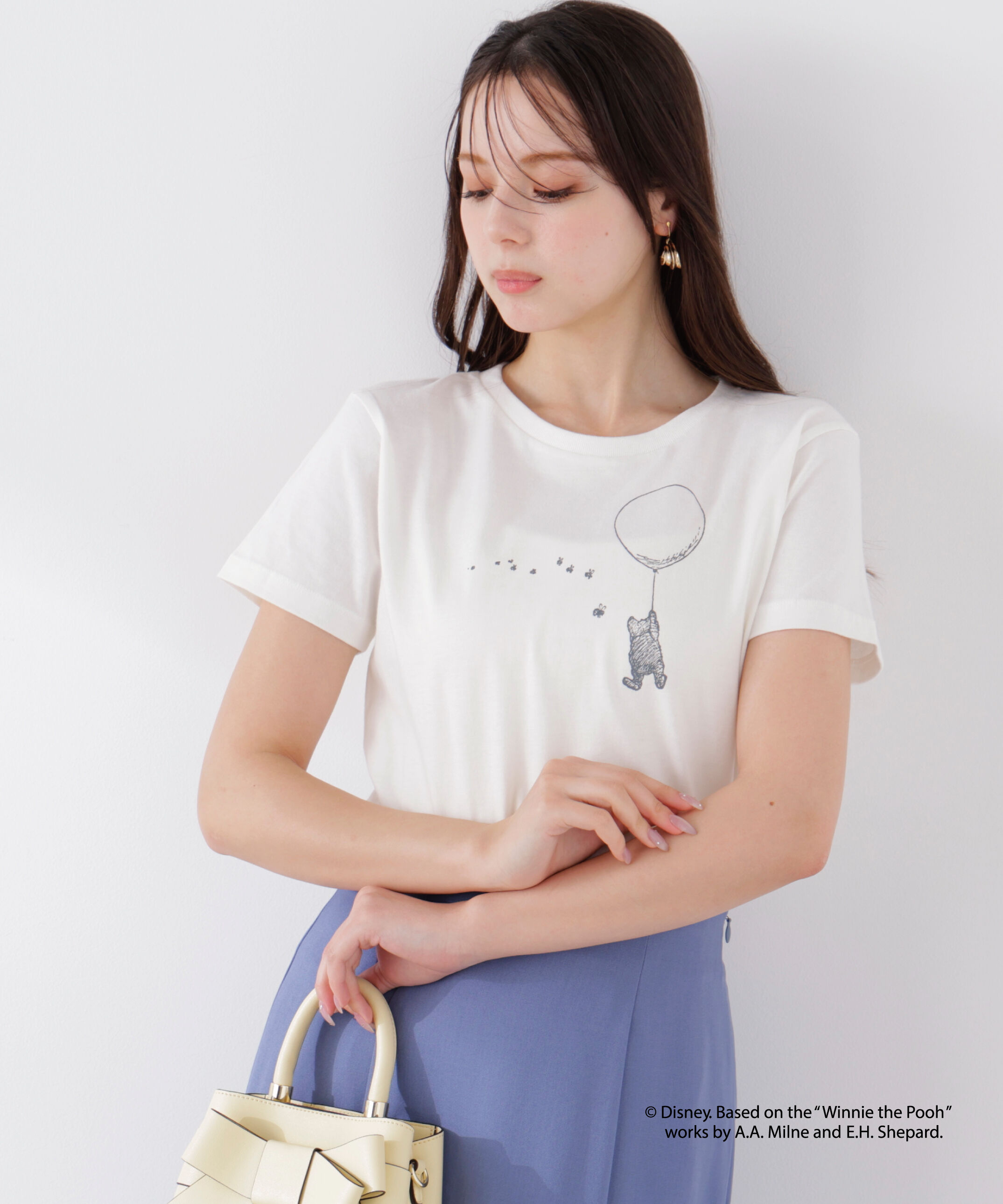 PROPORTION BODY DRESSING「フロントプリントTシャツ」|Tシャツ・カットソー|