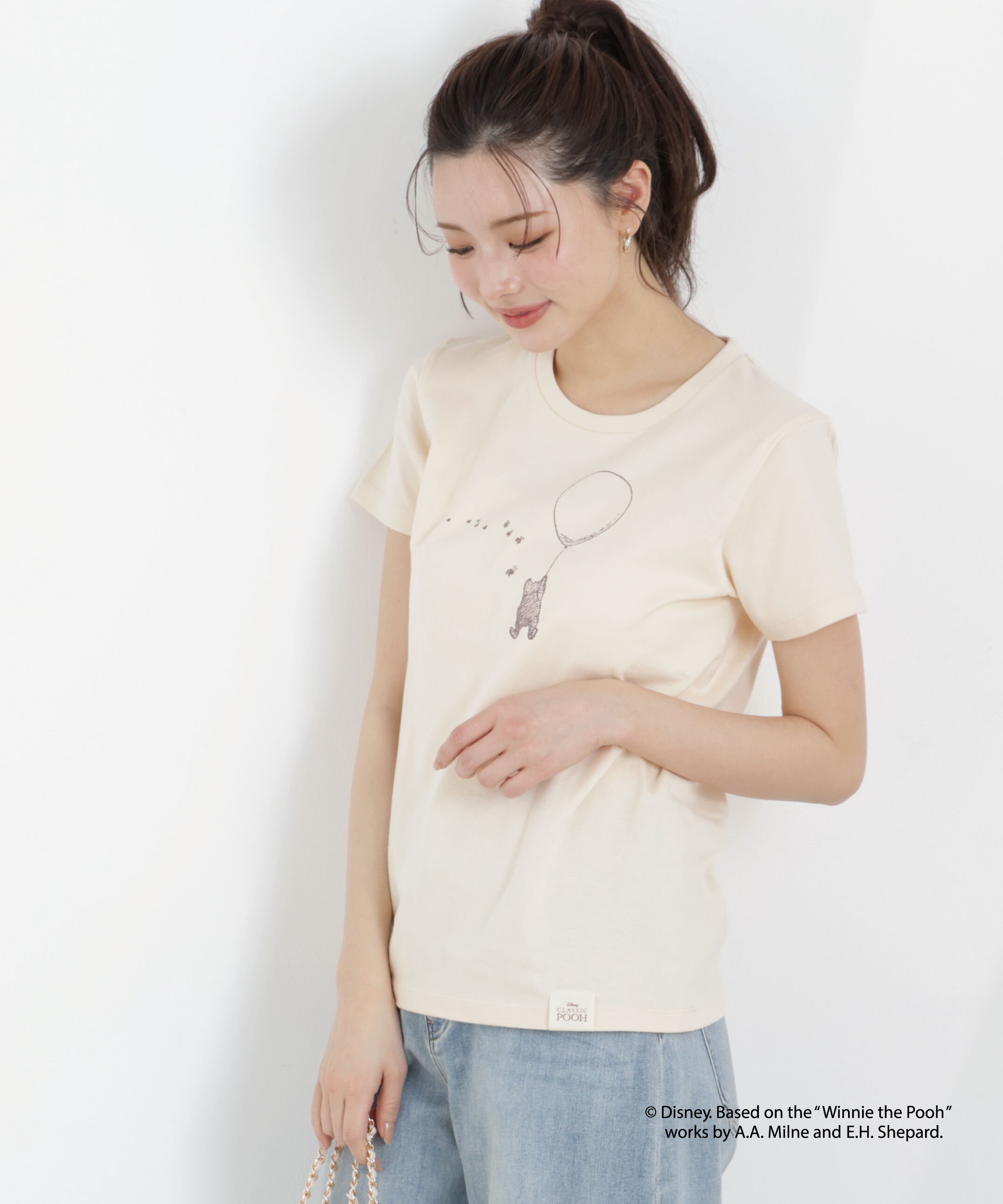 PROPORTION BODY DRESSING「フロントプリントTシャツ」|Tシャツ・カットソー|