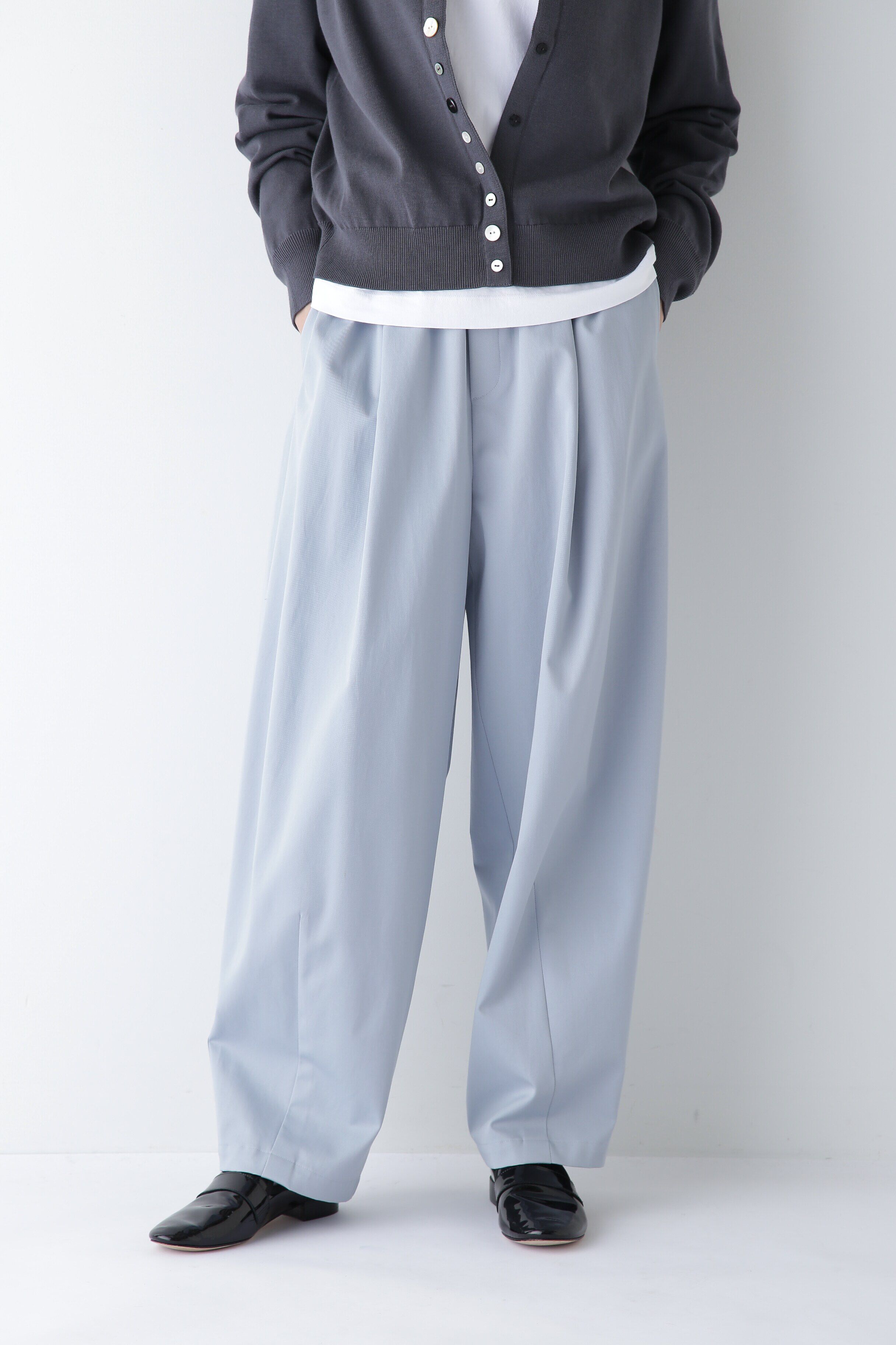  「◆ツイルクロスバレルパンツ」|その他|ブルー