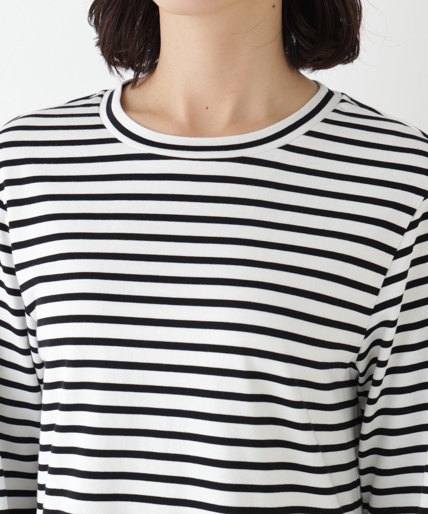  「◆ドッキングモックネックプルオーバーワンピース」|ワンピース|