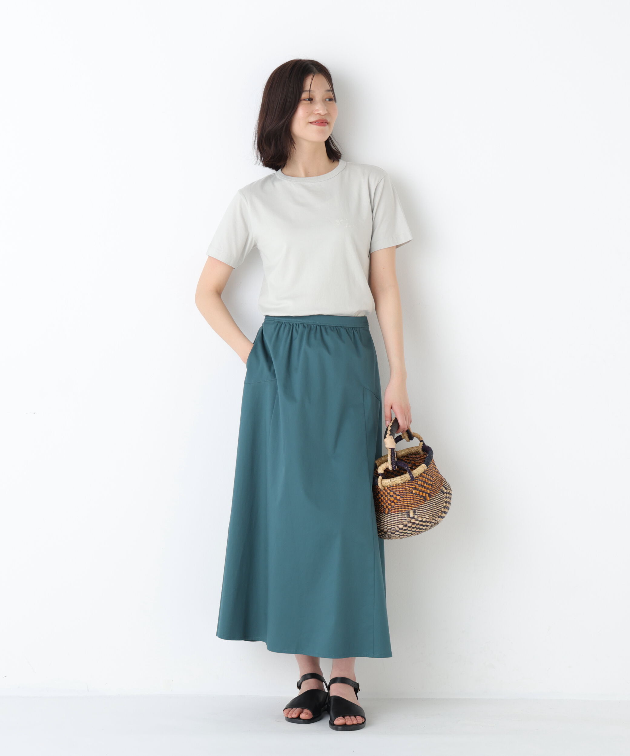  「◆Ｂｏｎｎｅ　ｃｈａｎｃｅ　刺繍ロゴＴシャツ」|Tシャツ・カットソー|