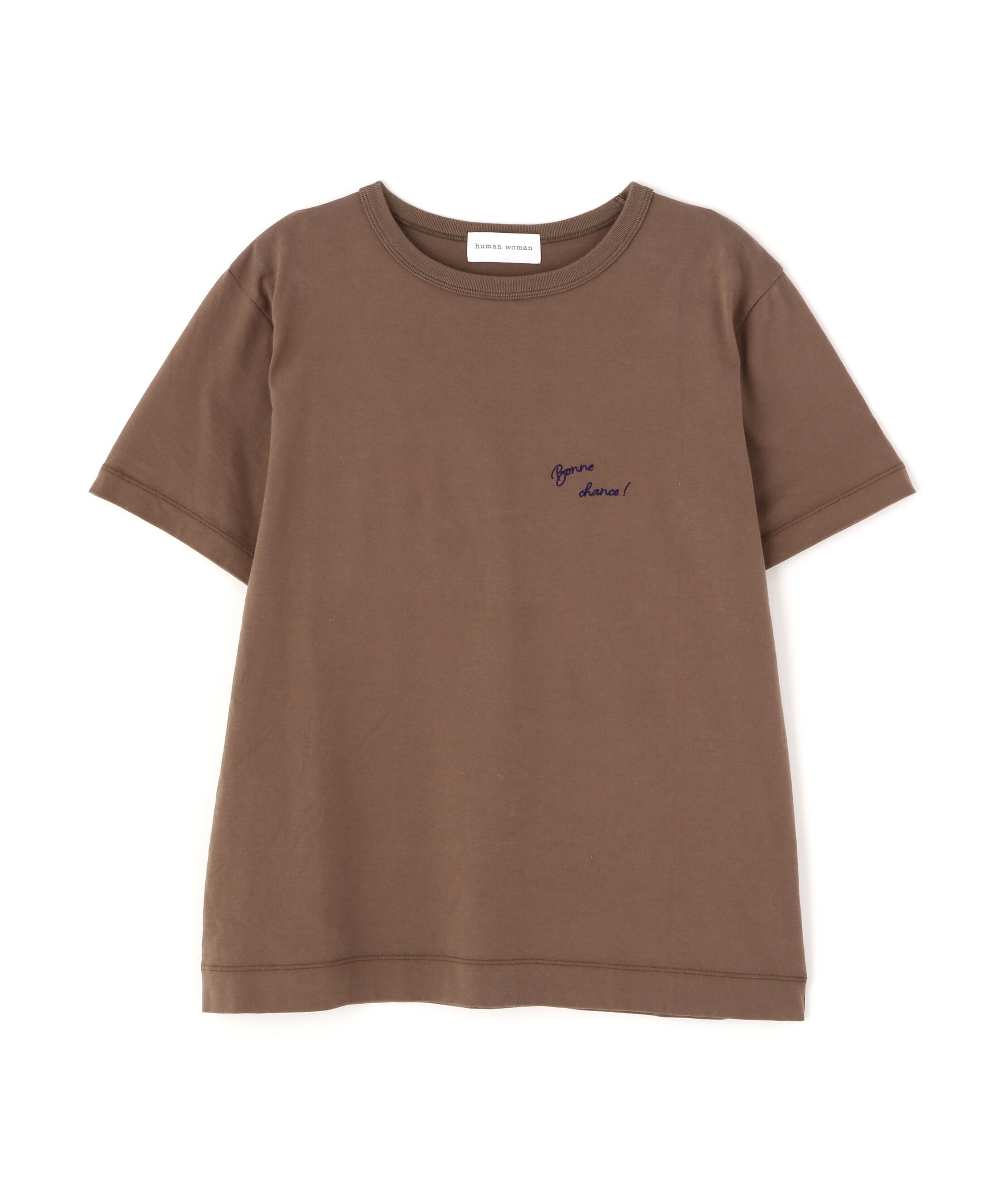  「◆Ｂｏｎｎｅ　ｃｈａｎｃｅ　刺繍ロゴＴシャツ」|Tシャツ・カットソー|
