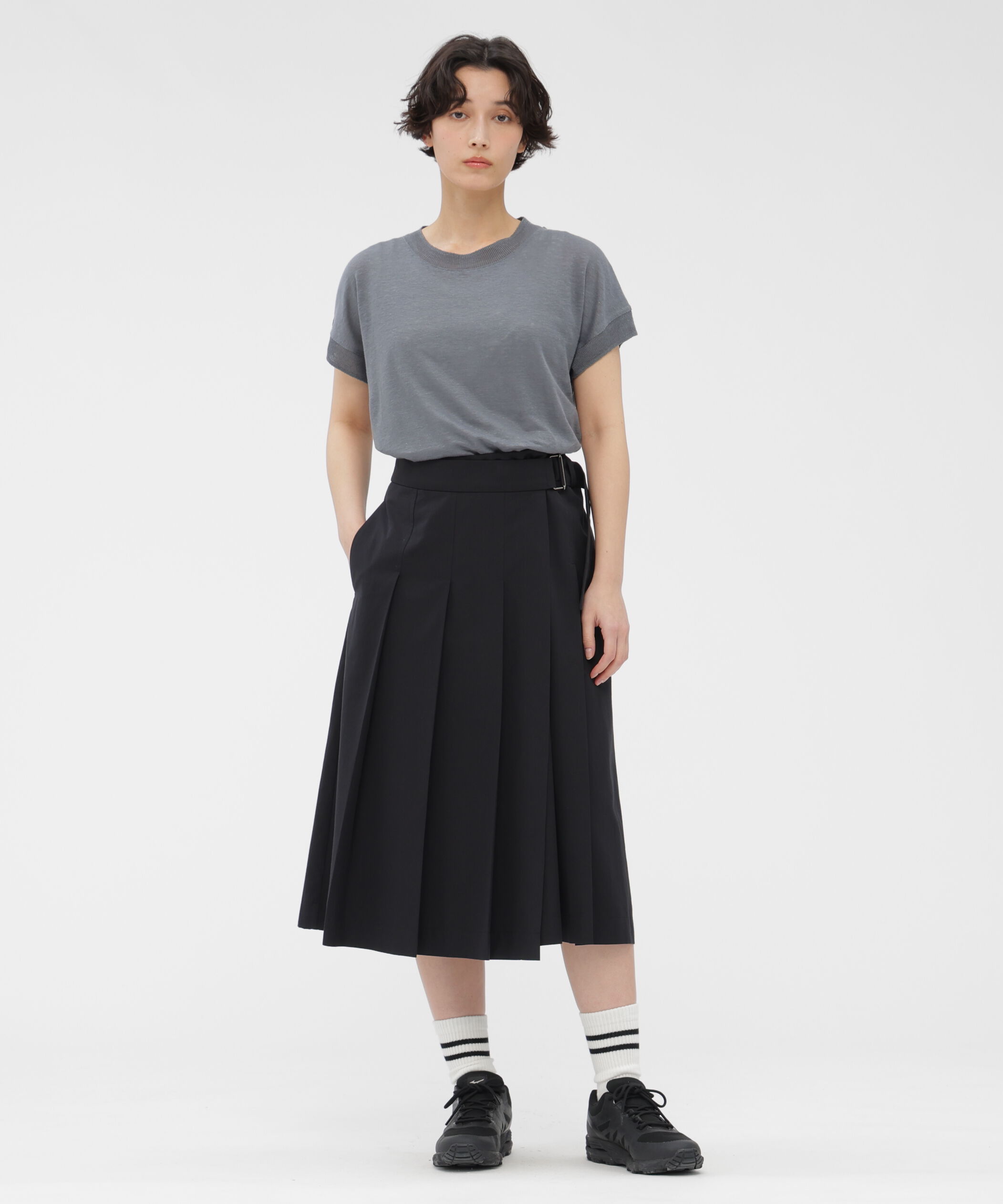  「LINEN JERSEY TOP」|Tシャツ・カットソー|