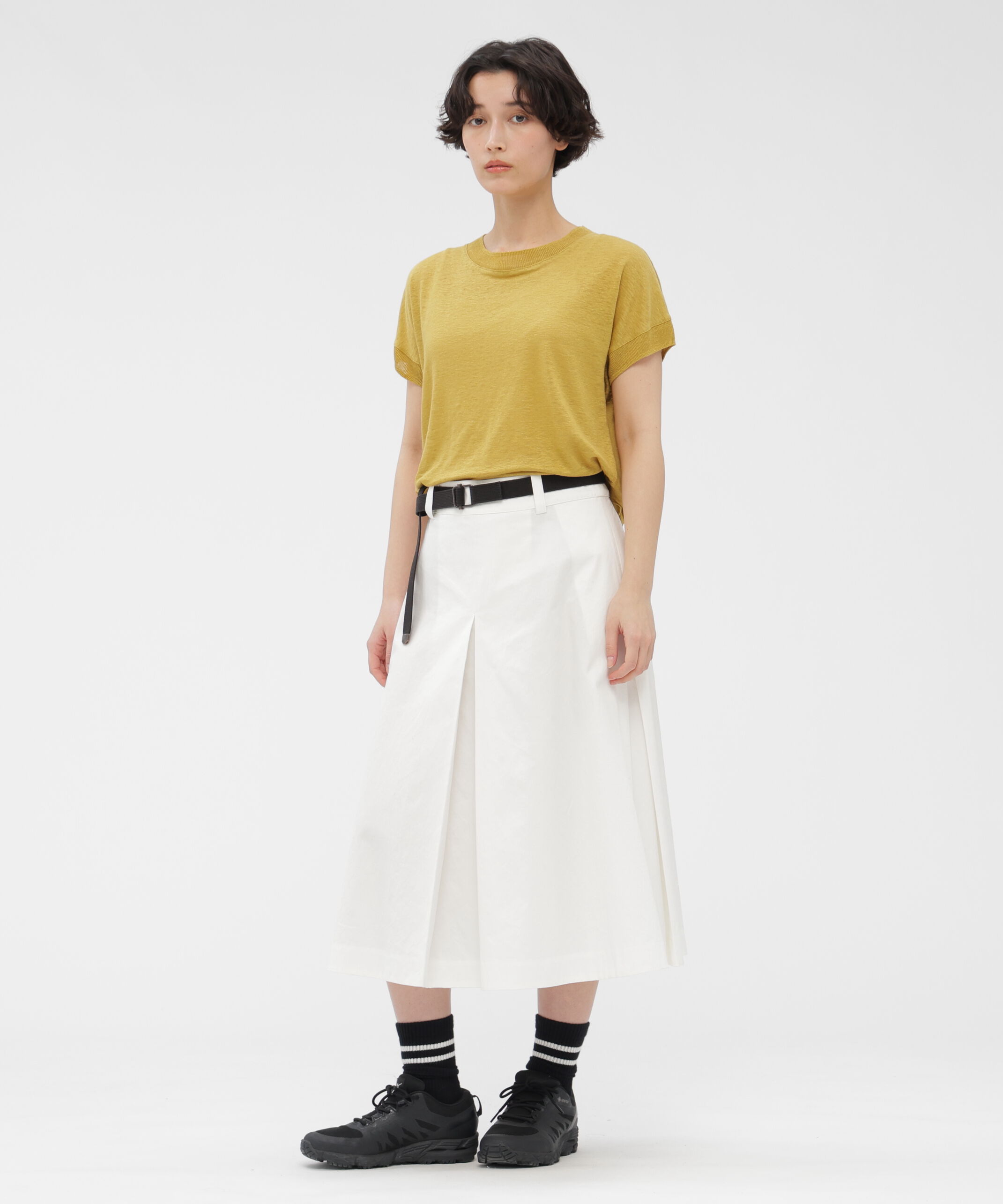  「LINEN JERSEY TOP」|Tシャツ・カットソー|