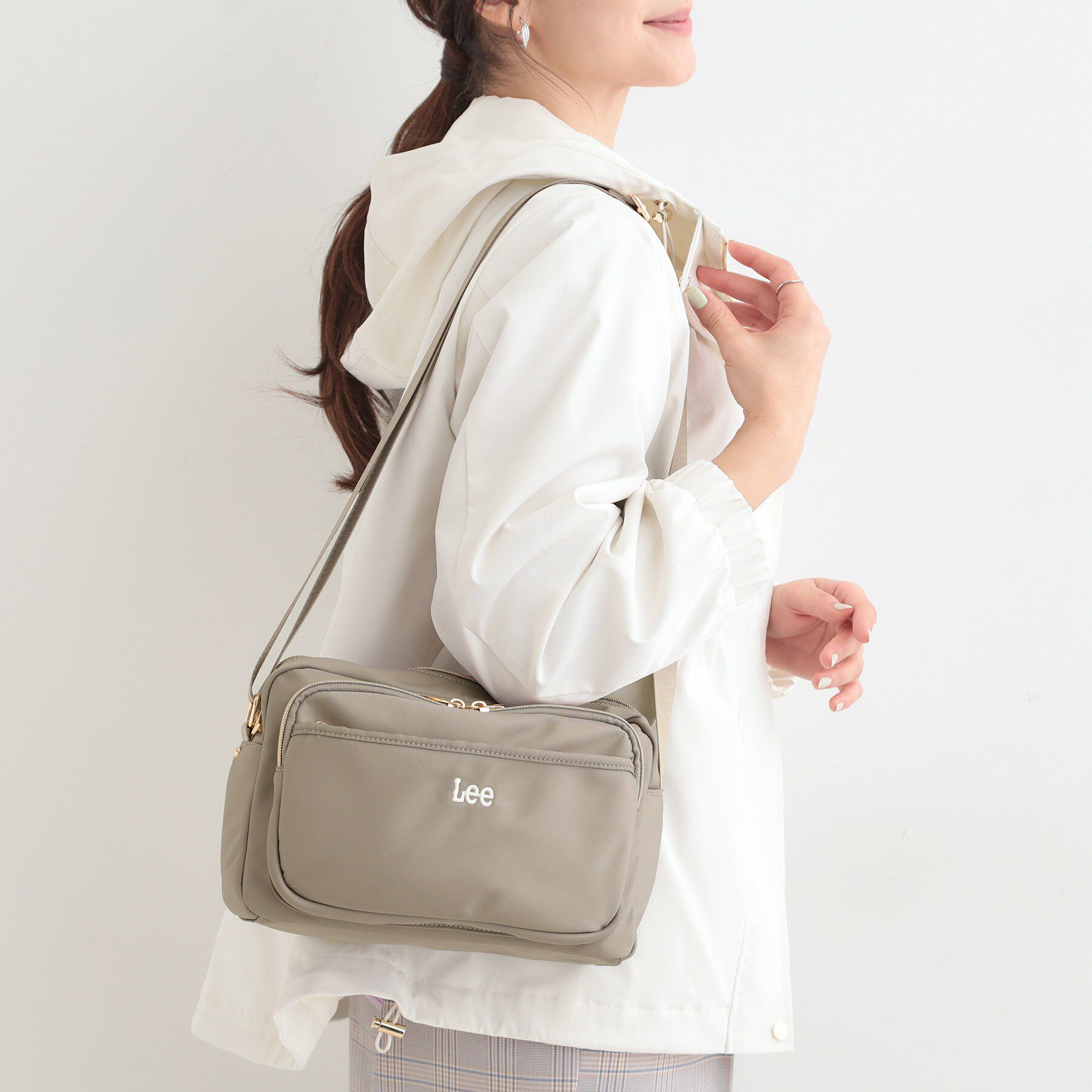 SHOO･LA･RUE「【Lee別注／撥水】7ポケットショルダーバッグ」|ショルダー・メッセンジャー|