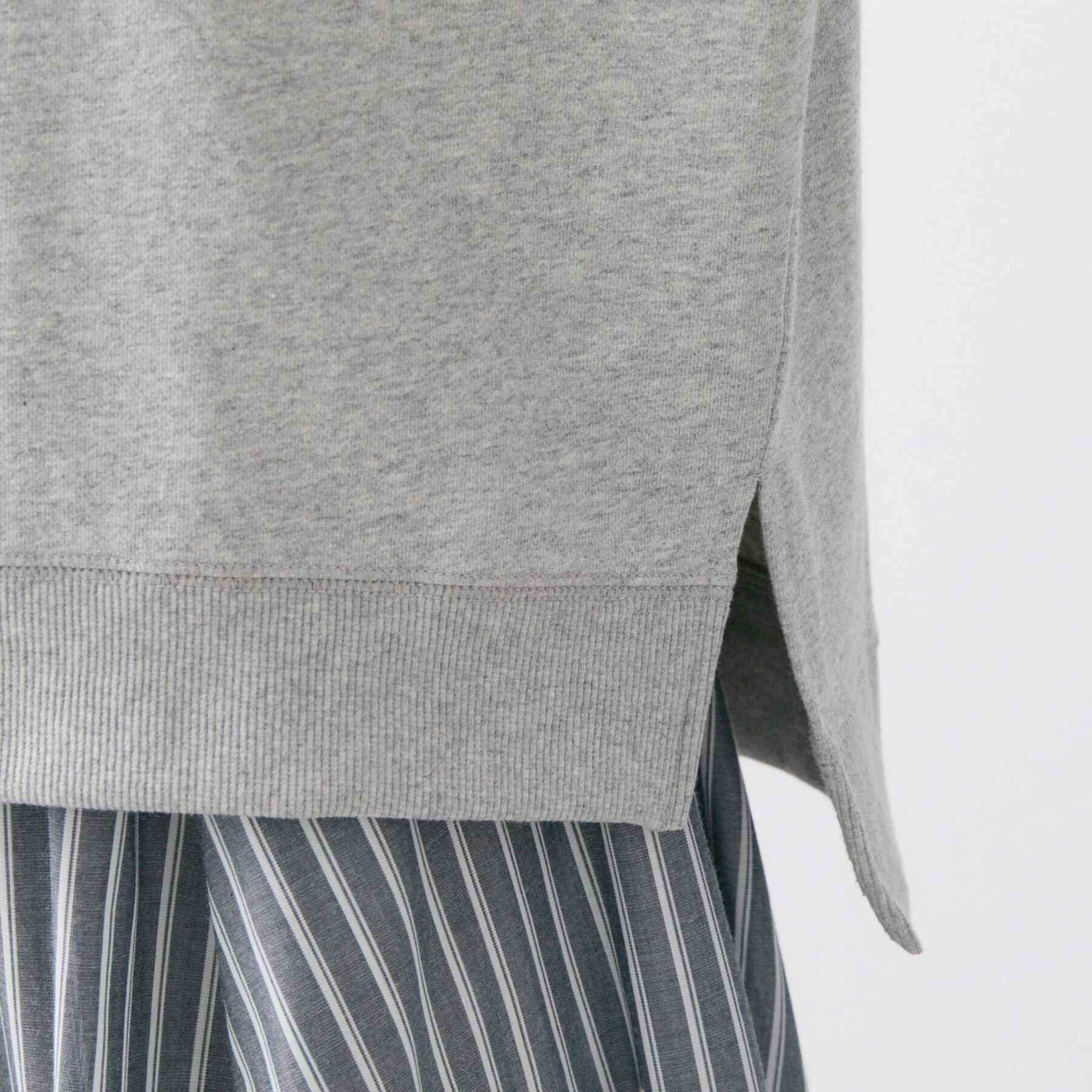 Dessin「【洗える】ミニ裏毛刺繍ロゴプルオーバー」|Tシャツ・カットソー|