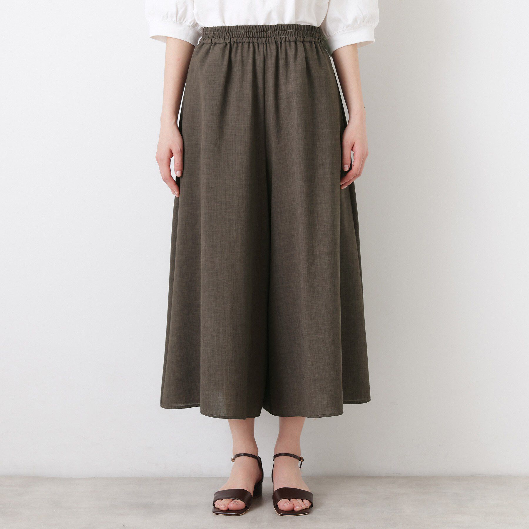 Dessin「【UVカット/接触冷感】フレアワイドパンツ」|その他|