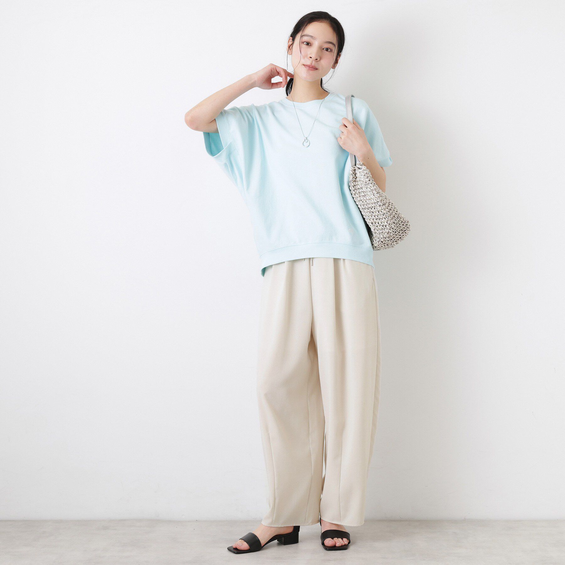 Dessin「【UVカット/接触冷感】カーヴィシルエットパンツ」|その他|