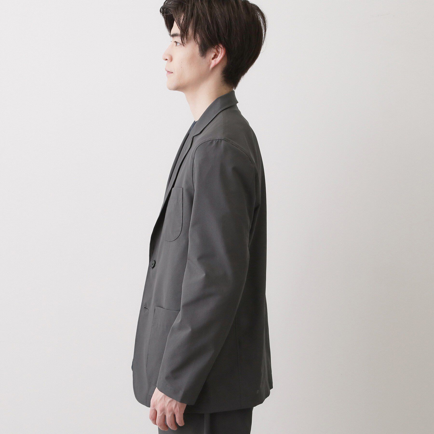 Dessin「【セットアップ可/洗える】クールドッツ ジャケット」|テーラードジャケット|