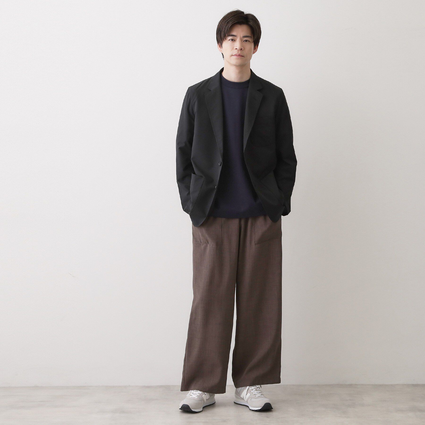 Dessin「【セットアップ可/洗える】クールドッツ ジャケット」|テーラードジャケット|