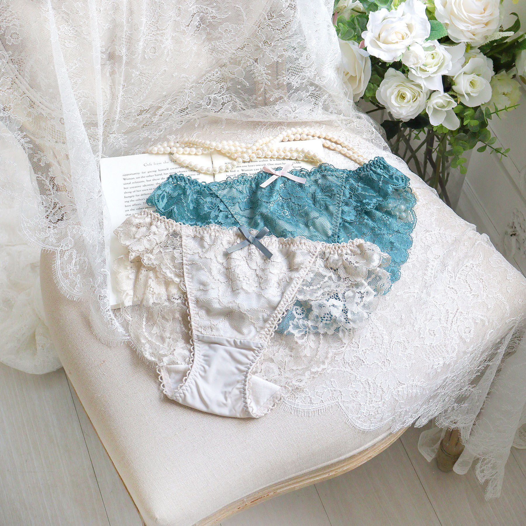 Risa Magli「ノーラ レースショーツ」|インナー|