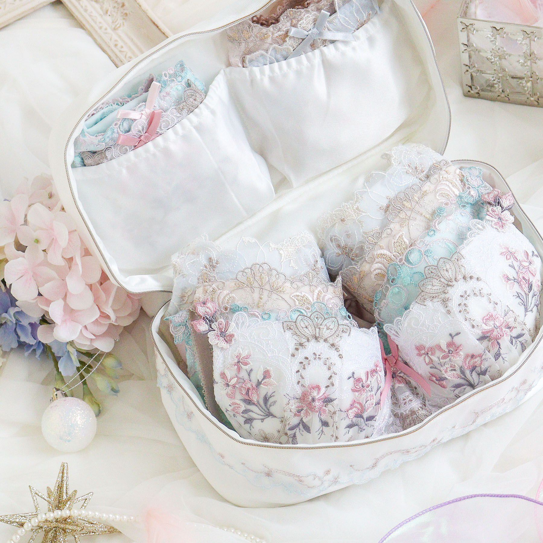 Risa Magli「アントーニア ランジェリーポーチ」|インナー|