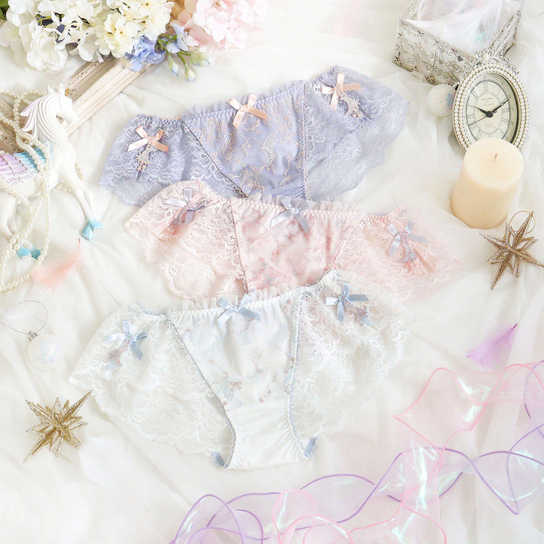 Risa Magli「アントーニア レースショーツ」|インナー|