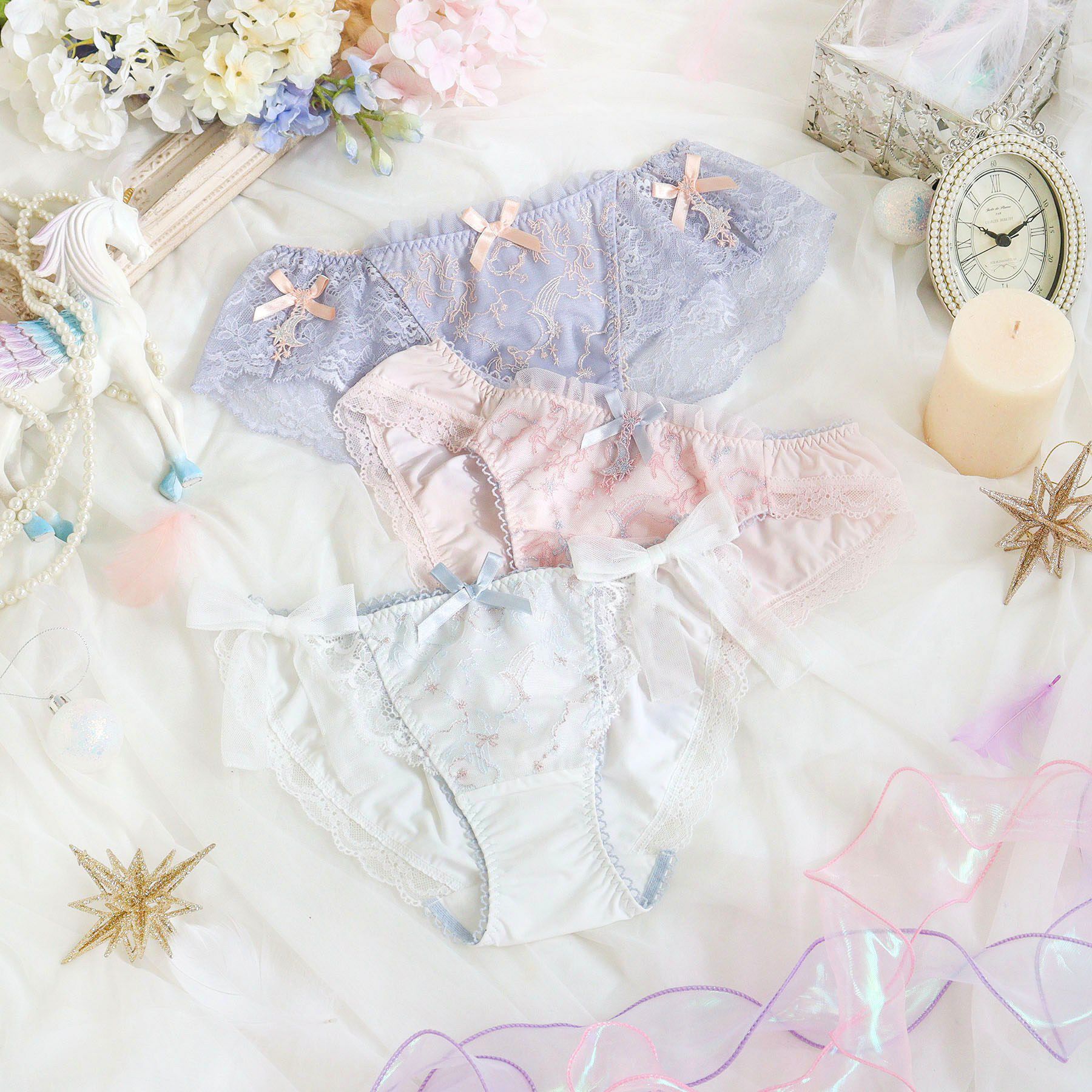 Risa Magli「アントーニア レースショーツ」|インナー|