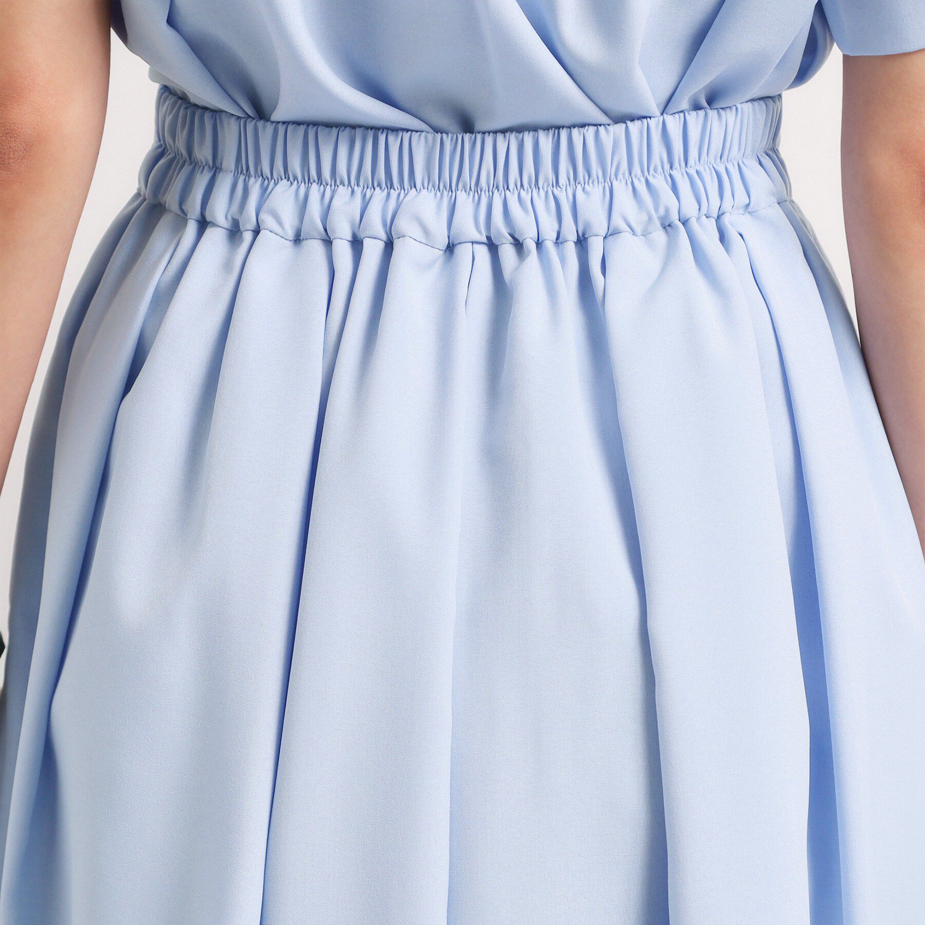 ITS&rsquo;DEMO「【UVケア／洗濯機OK／イージーケア】麻調合繊タックスカート」|スカート|