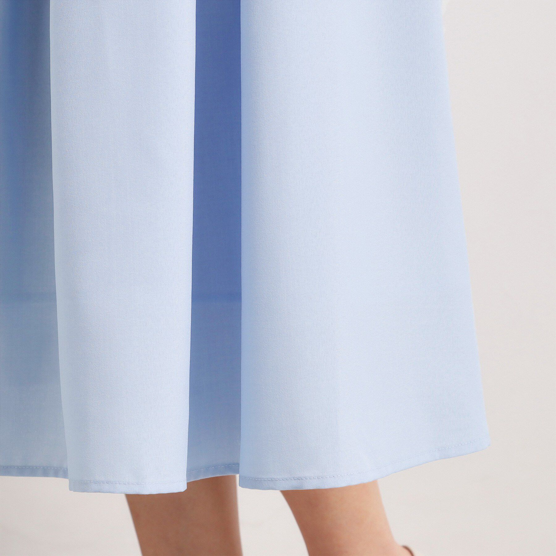 ITS&rsquo;DEMO「【UVケア／洗濯機OK／イージーケア】麻調合繊タックスカート」|スカート|