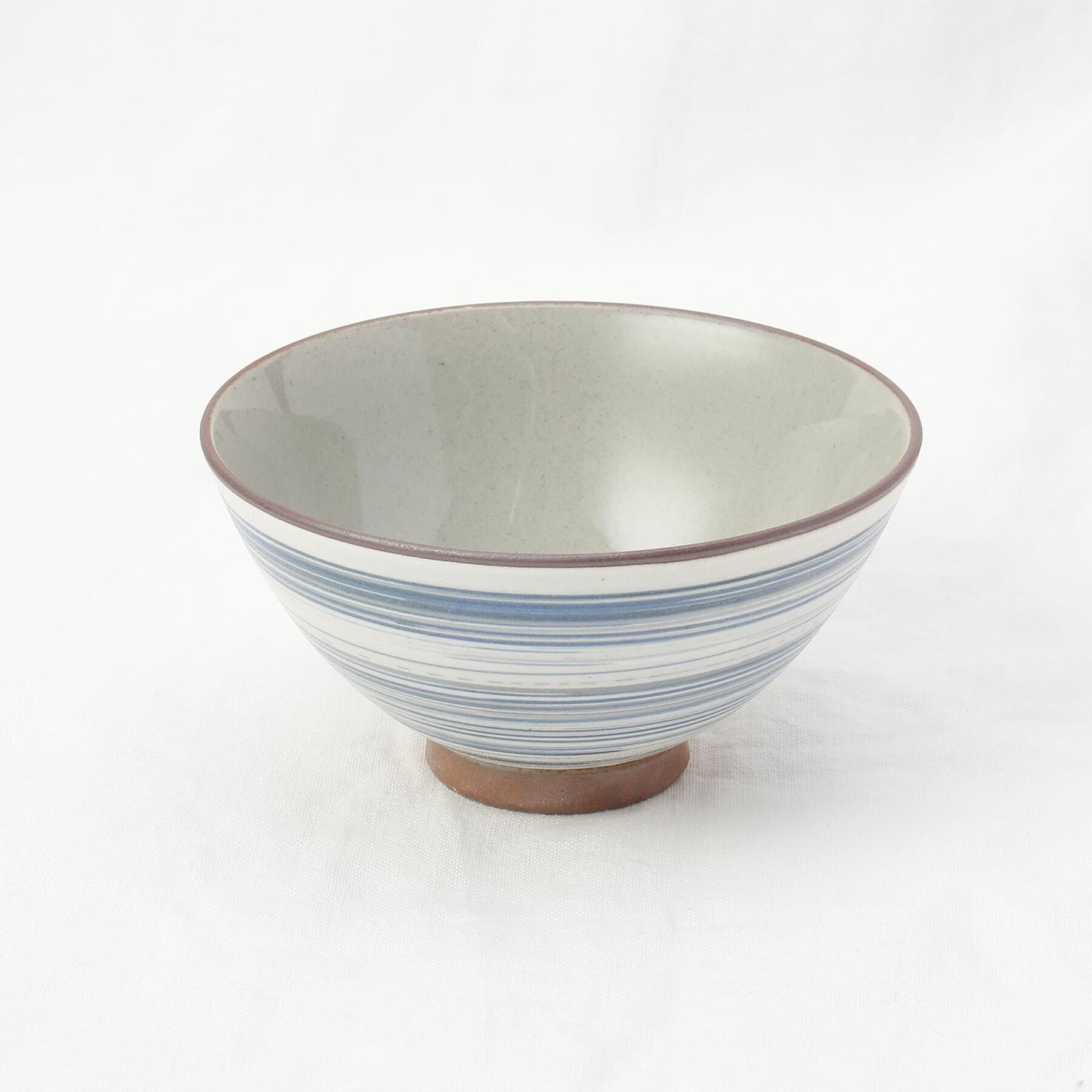 212 KITCHEN STORE「波佐見 粉引かすり茶碗 大 BL」|食器・キッチングッズ|