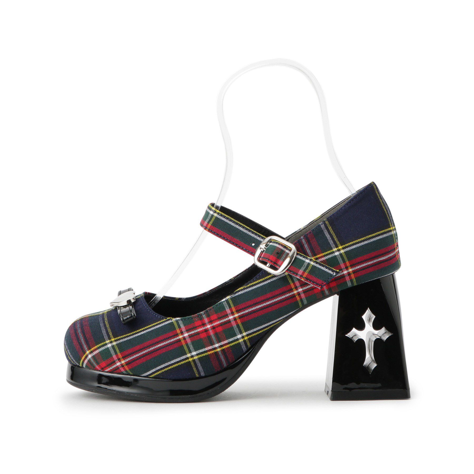 csT&P「厚底十字架くり抜きパンプス」|パンプス|