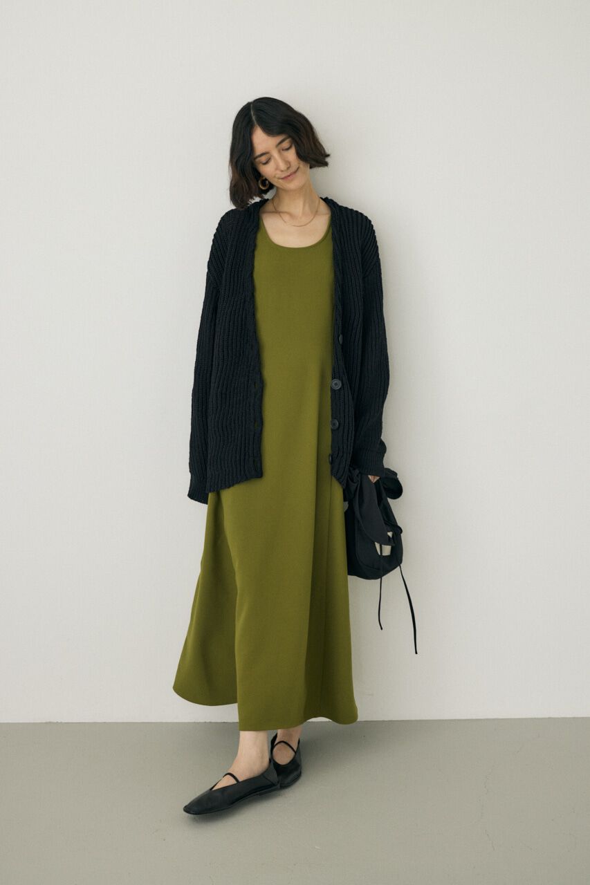 MOUSSY「レースアップワンピース　リサイクルポリエステル使用」|ワンピース|