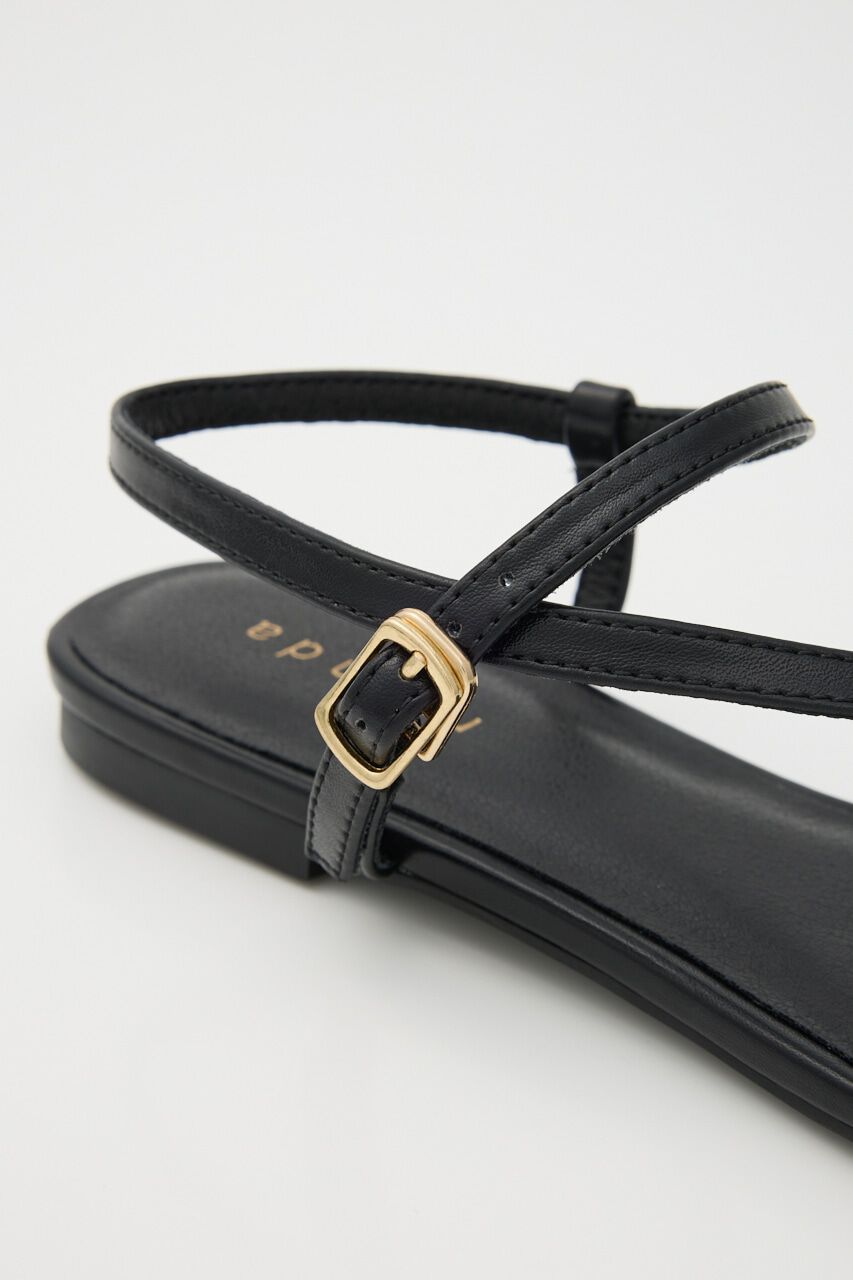 rienda「ポインテッドトゥローヒールサンダル」|サンダル|