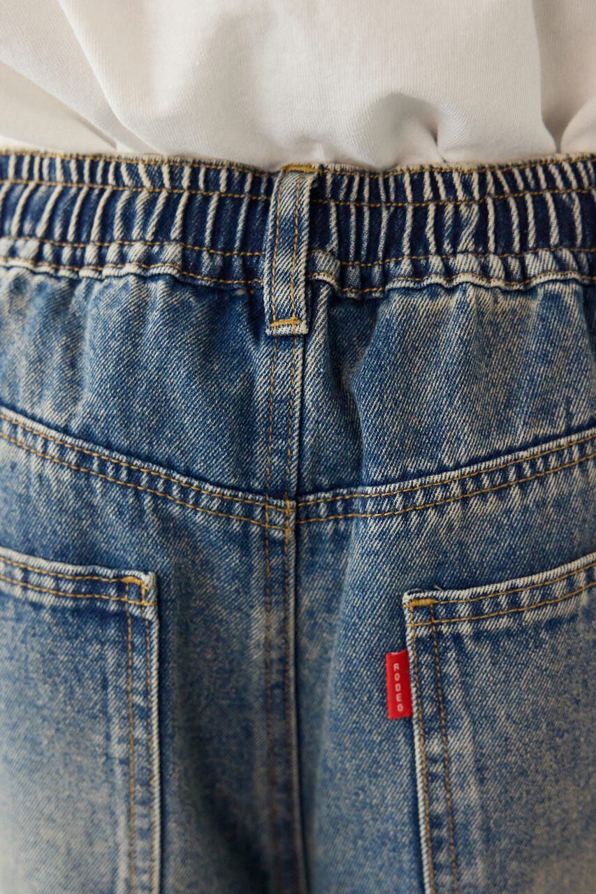 RODEO CROWNS「デニムバミューダカーゴパンツ」|デニム|