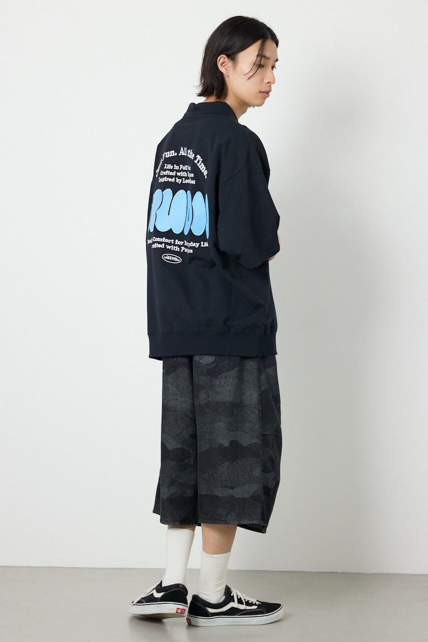 RODEO CROWNS「カモフラデニムバミューダパンツ」|デニム|