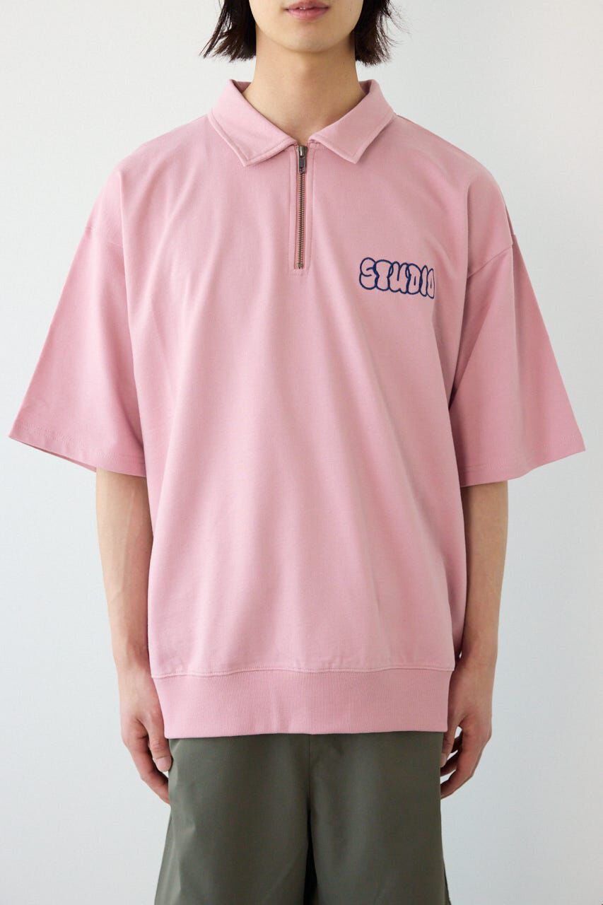 RODEO CROWNS「ライトスウェットZIPポロシャツ」|Tシャツ・カットソー|