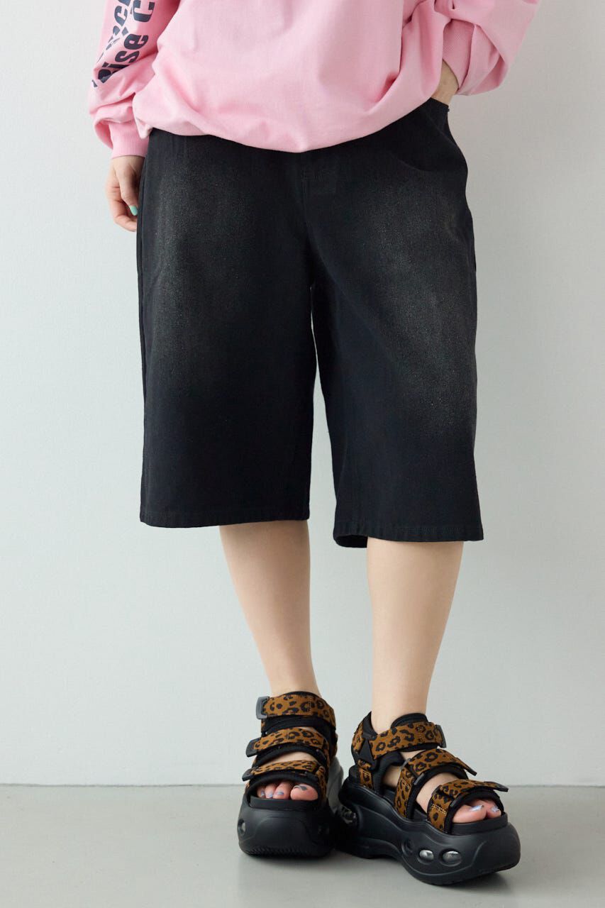 RODEO CROWNS「＜WEB先行アイテム＞WIDE BERMUDA SHORTS」|その他|BLK
