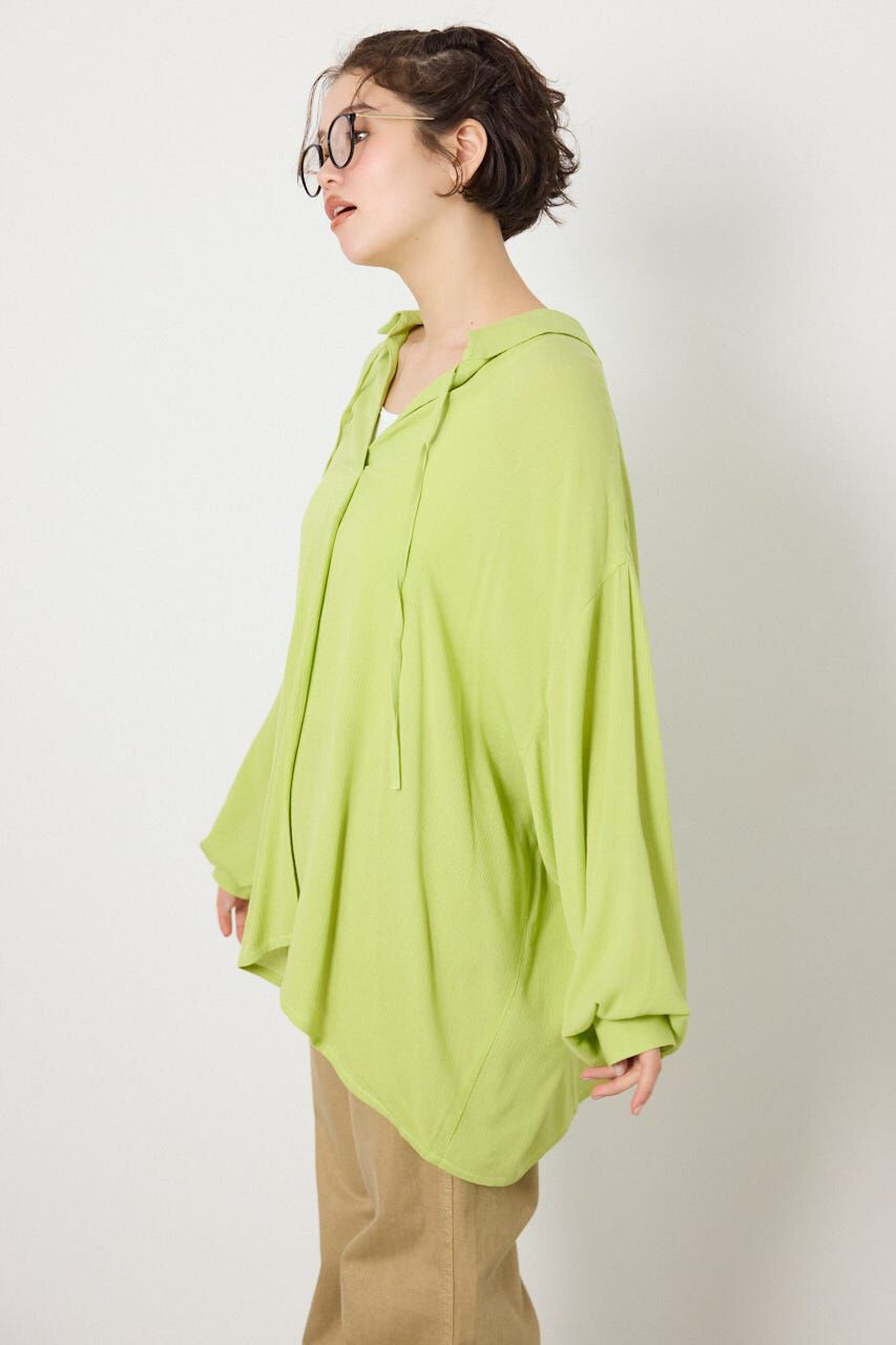 RODEO CROWNS「＜WEB先行アイテム＞レーヨンクレープ2WAYシャツ」|シャツ・ブラウス|